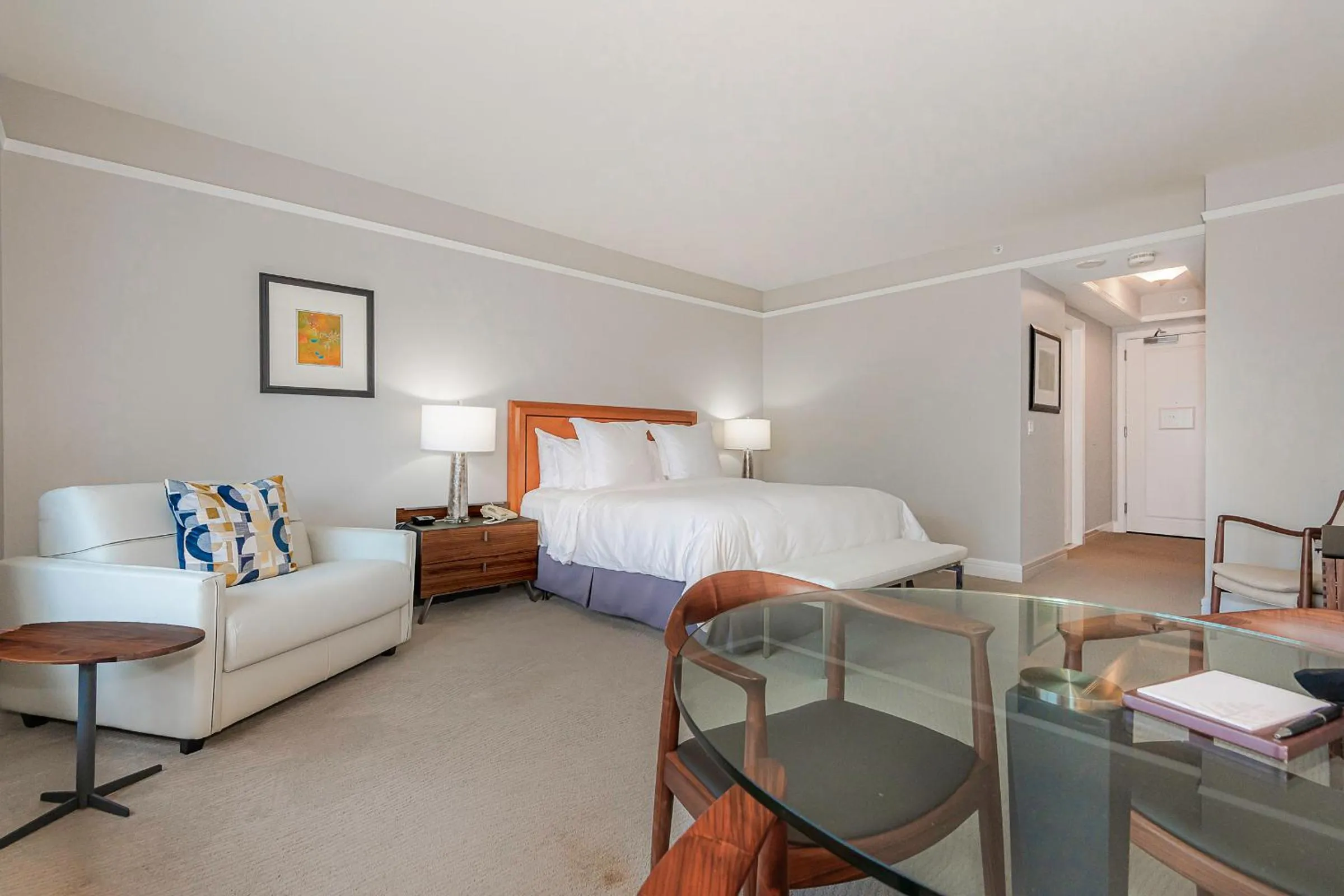 Bedroom, Bed in 2 Bedroom OR King Studio Suites Four Seasons Hotel Miami Free Wi-Fi & Free Parking