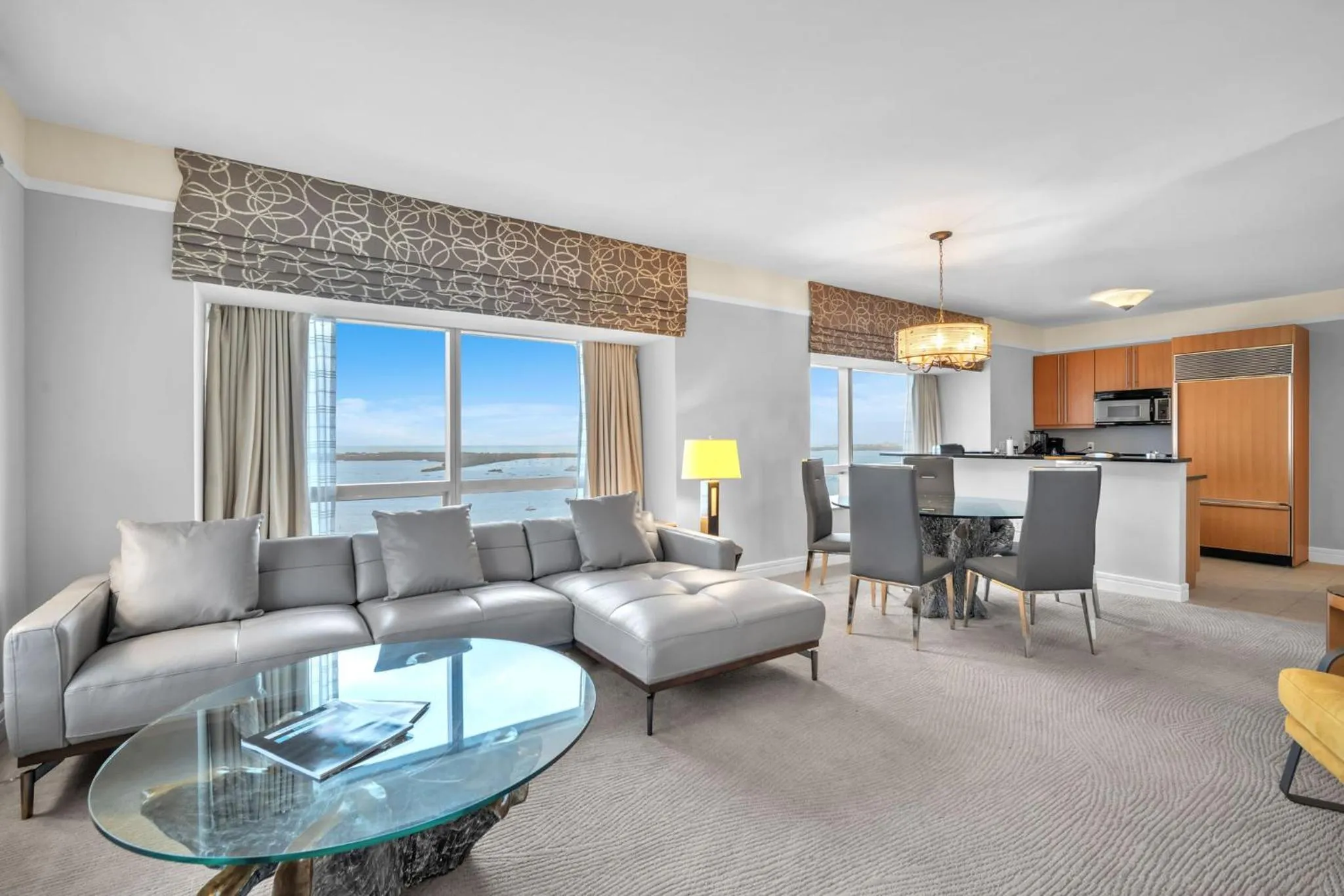 Kitchen or kitchenette in 2 Bedroom OR King Studio Suites Four Seasons Hotel Miami Free Wi-Fi & Free Parking