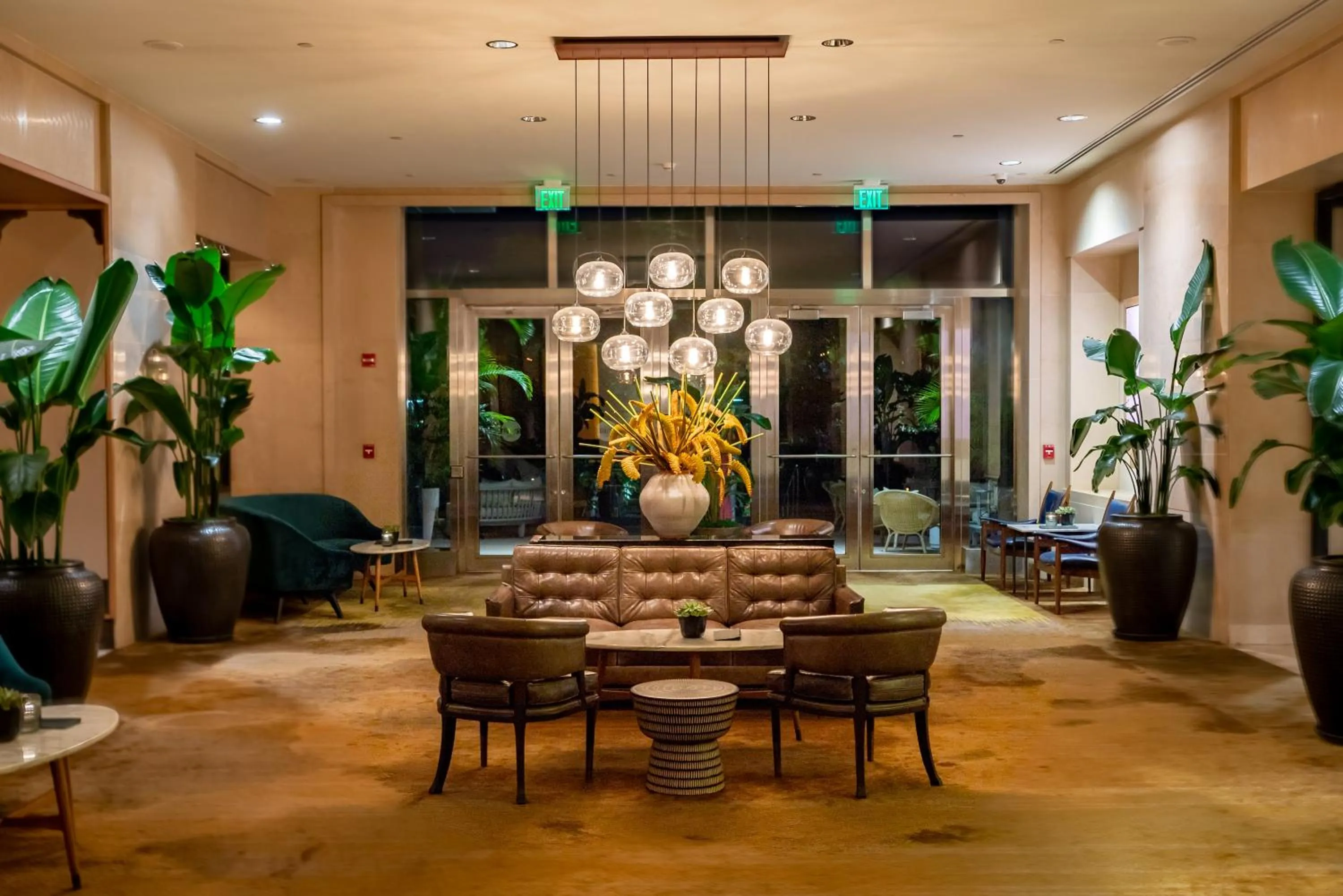 Seating area in 2 Bedroom OR King Studio Suites Four Seasons Hotel Miami Free Wi-Fi & Free Parking