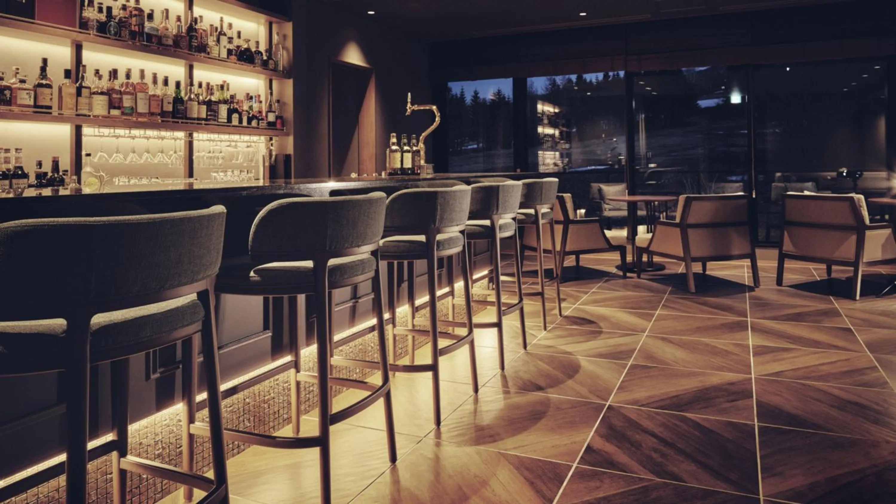 Lounge or bar in ANA InterContinental Appi Kogen Resort by IHG
