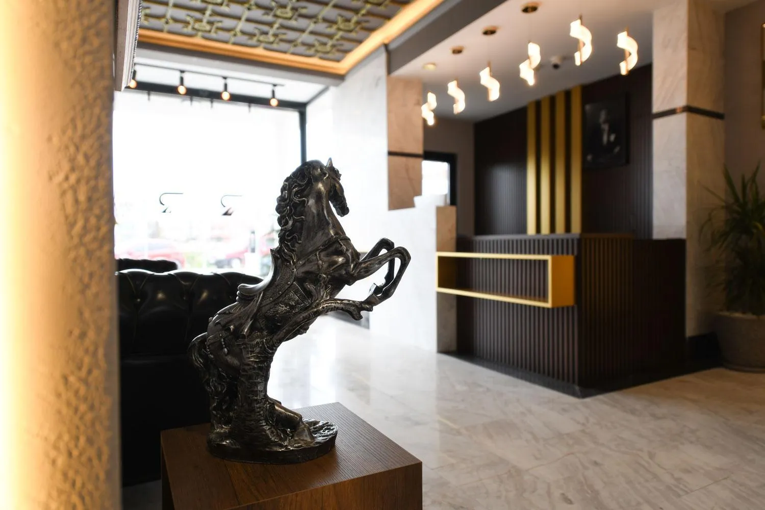 Lobby or reception in REF İNN HOTEL