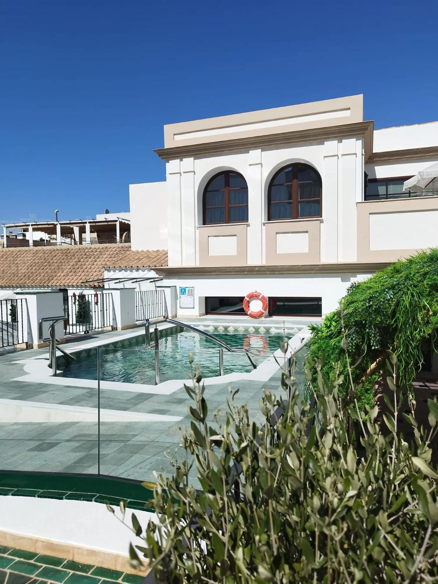 Swimming pool in Hotel Casa Palacio Don Ramón