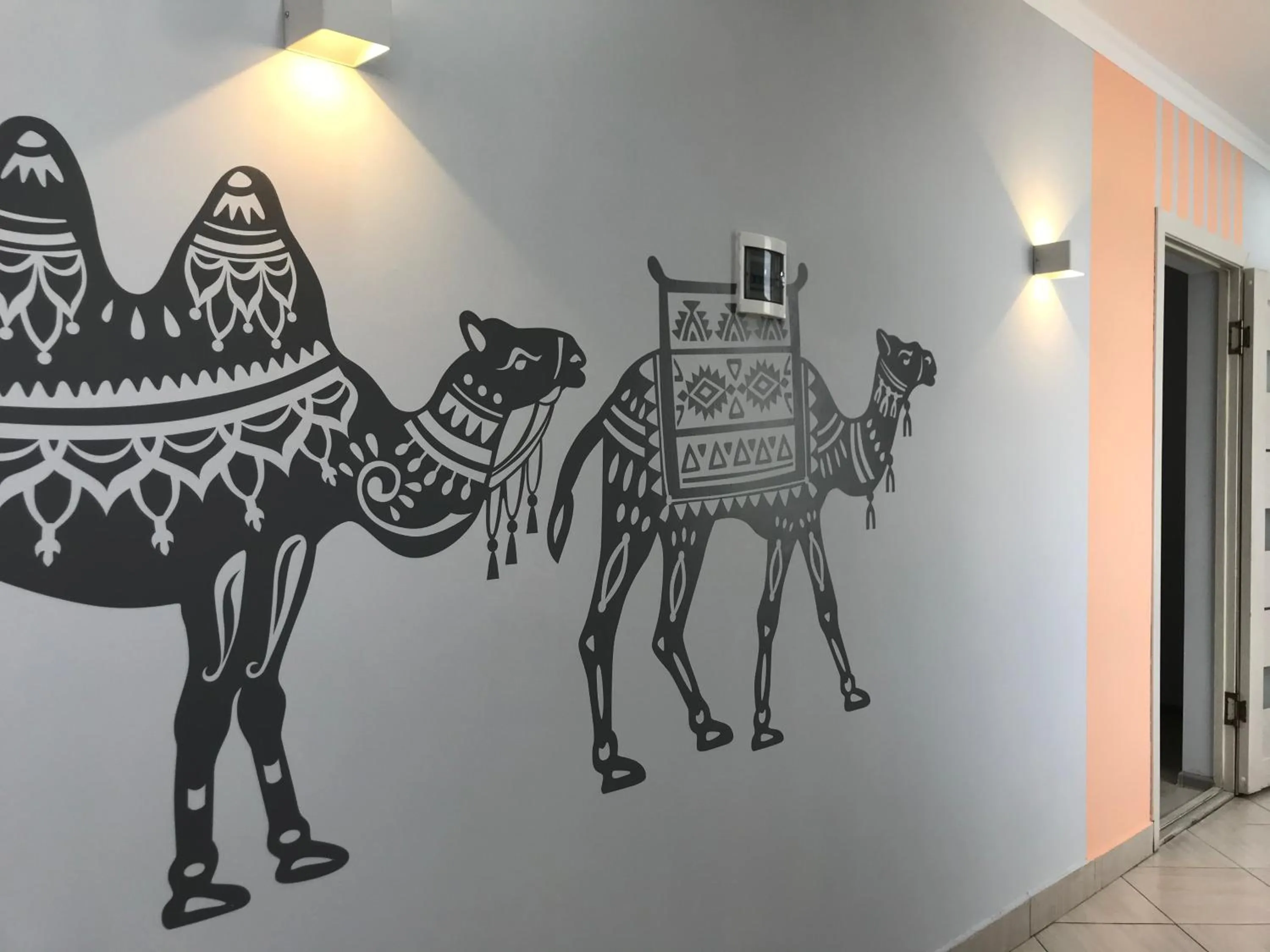 Decorative detail in Viva Hotel