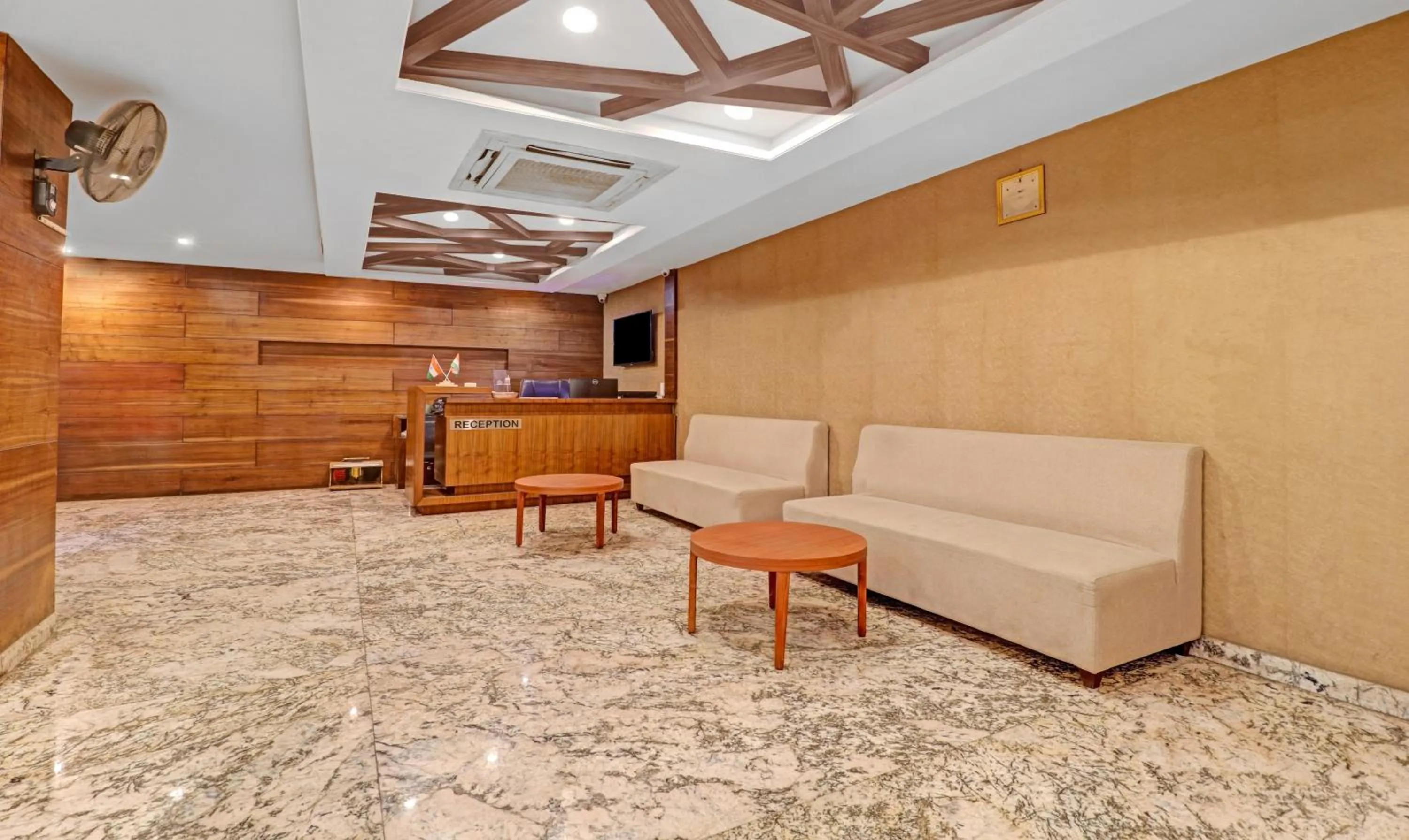 Seating area in Treebo Premium Runway Suites, Marathahalli