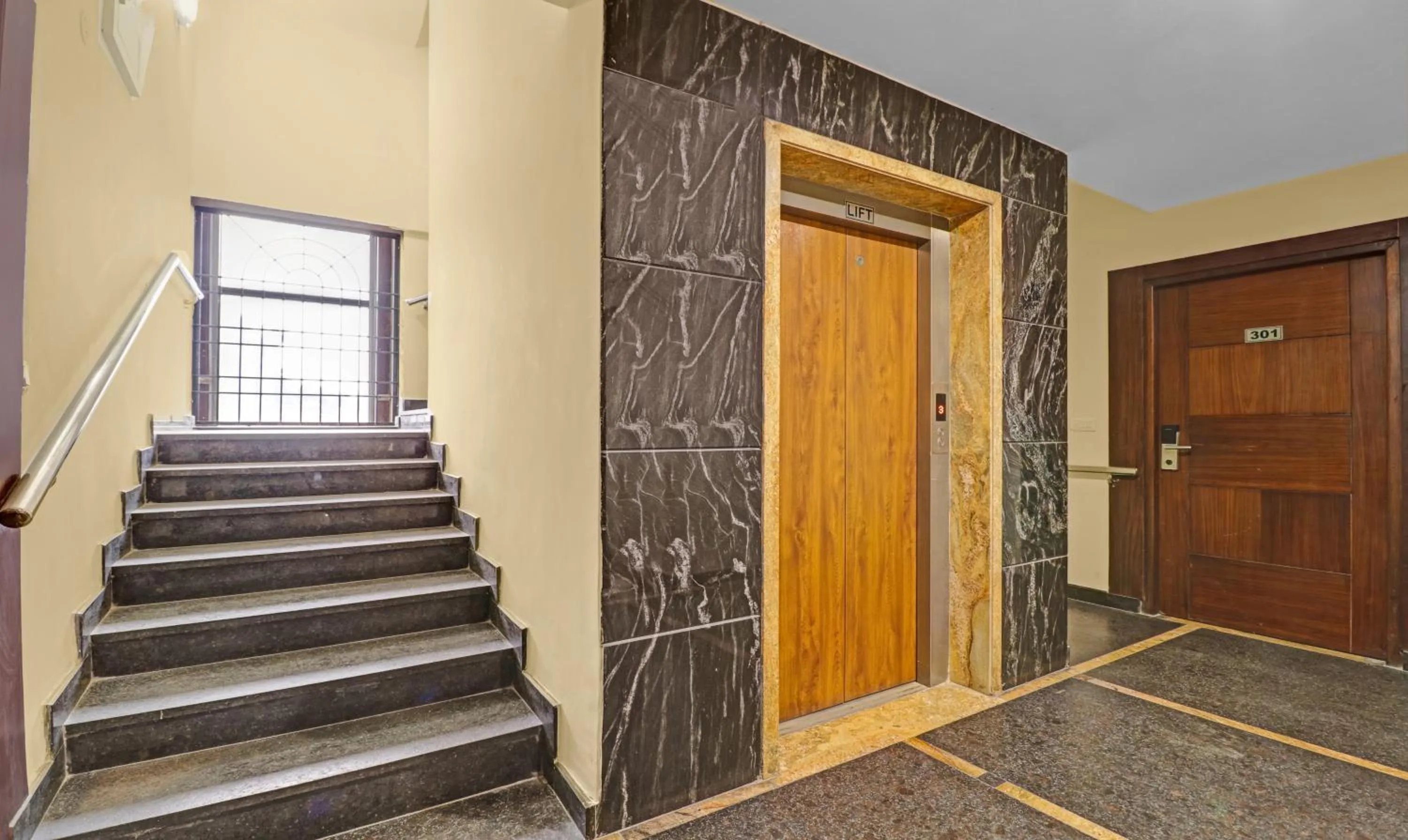 elevator in Treebo Premium Runway Suites, Marathahalli