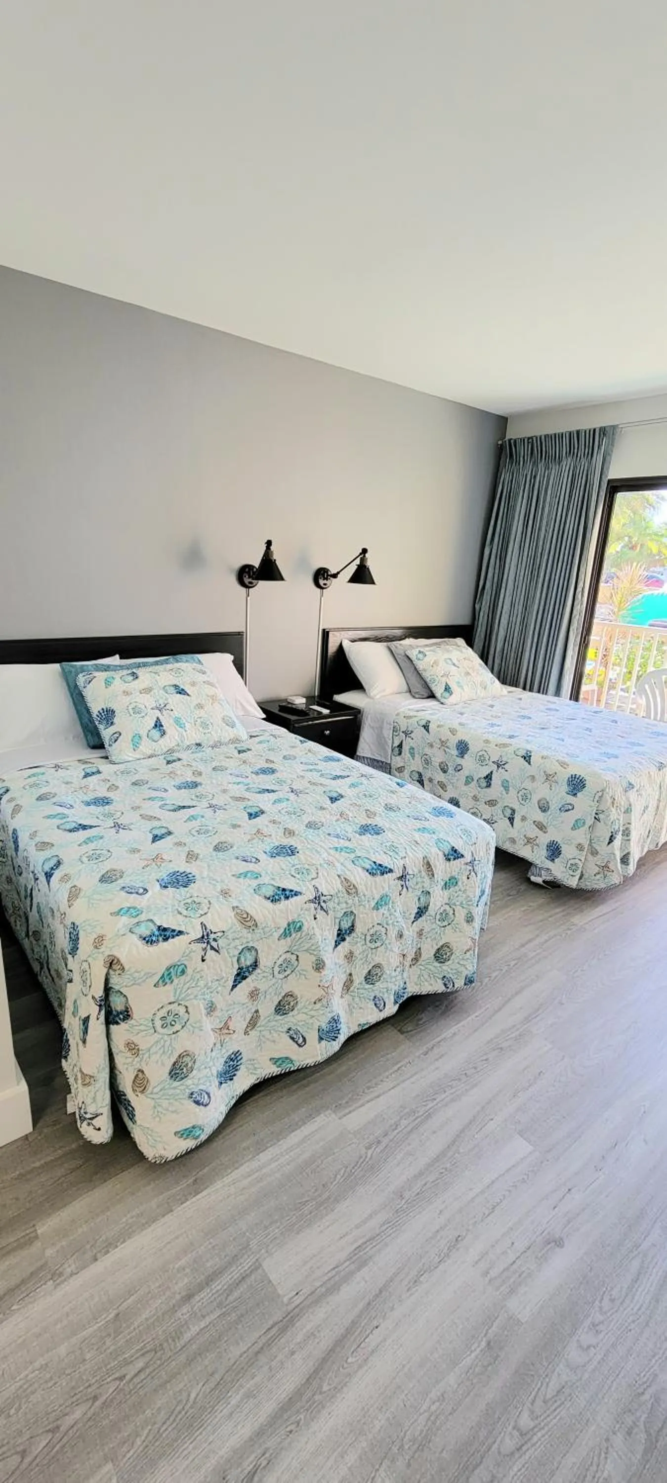 Bed in Satellite Motel