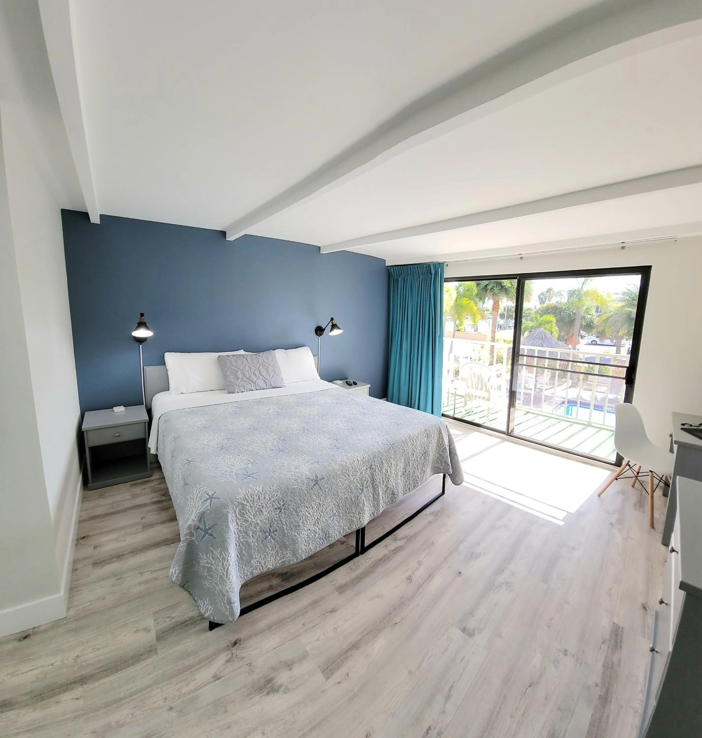 Bed in Satellite Motel