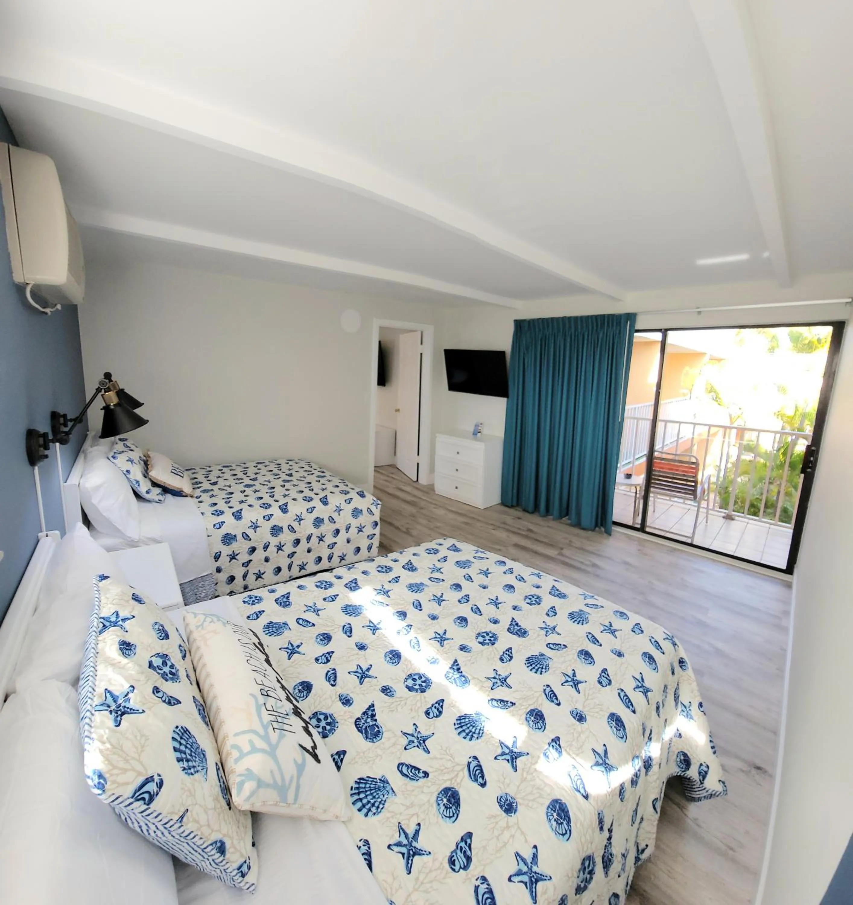 Bed in Satellite Motel