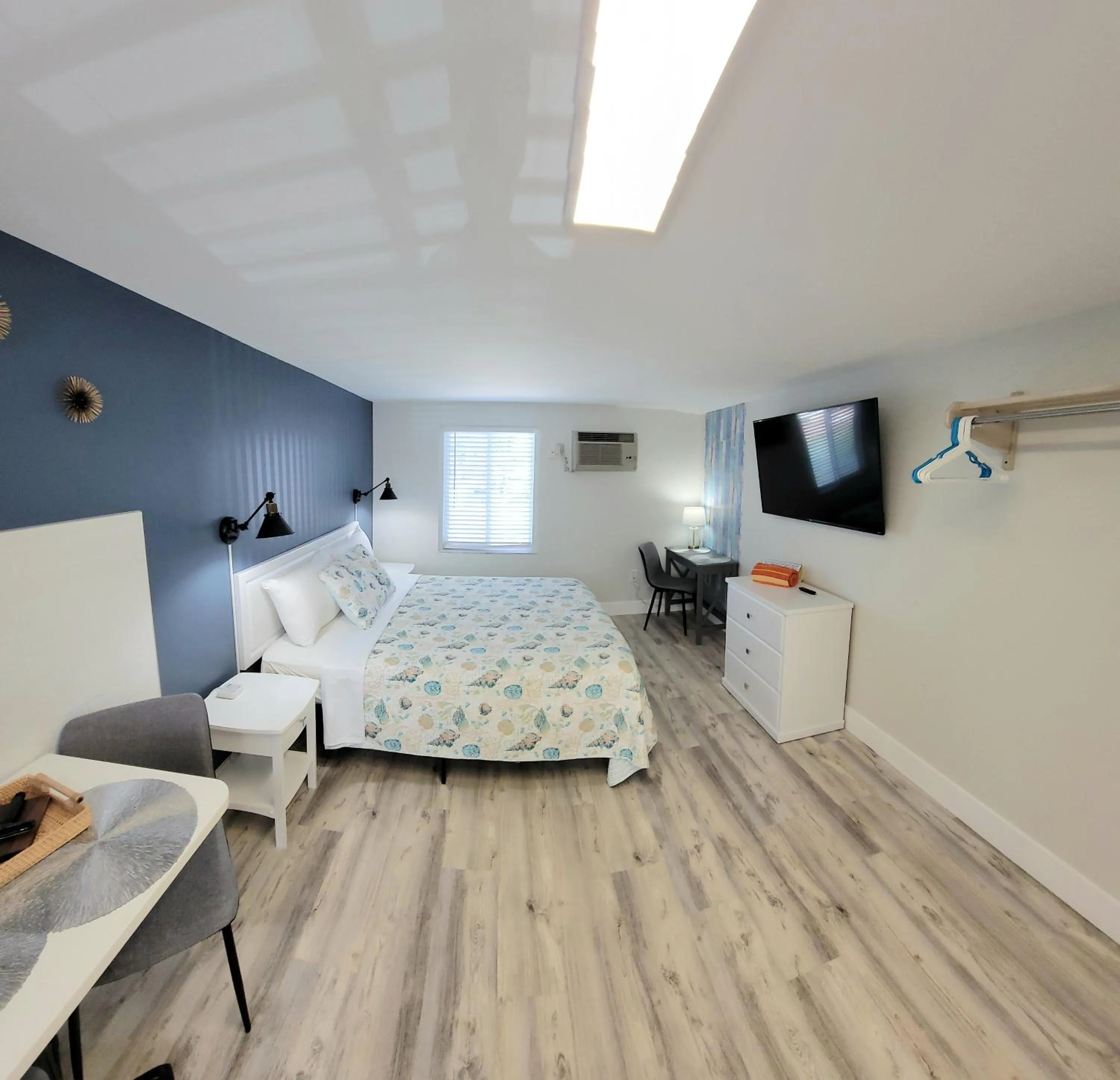 Bed in Satellite Motel