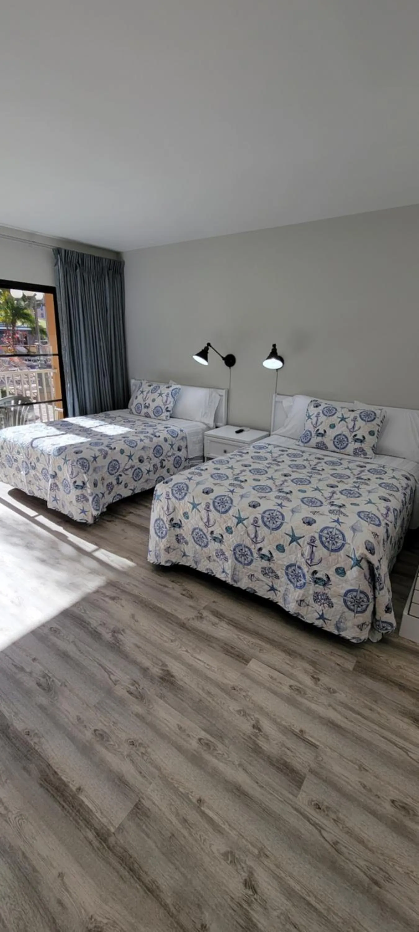 Bed in Satellite Motel