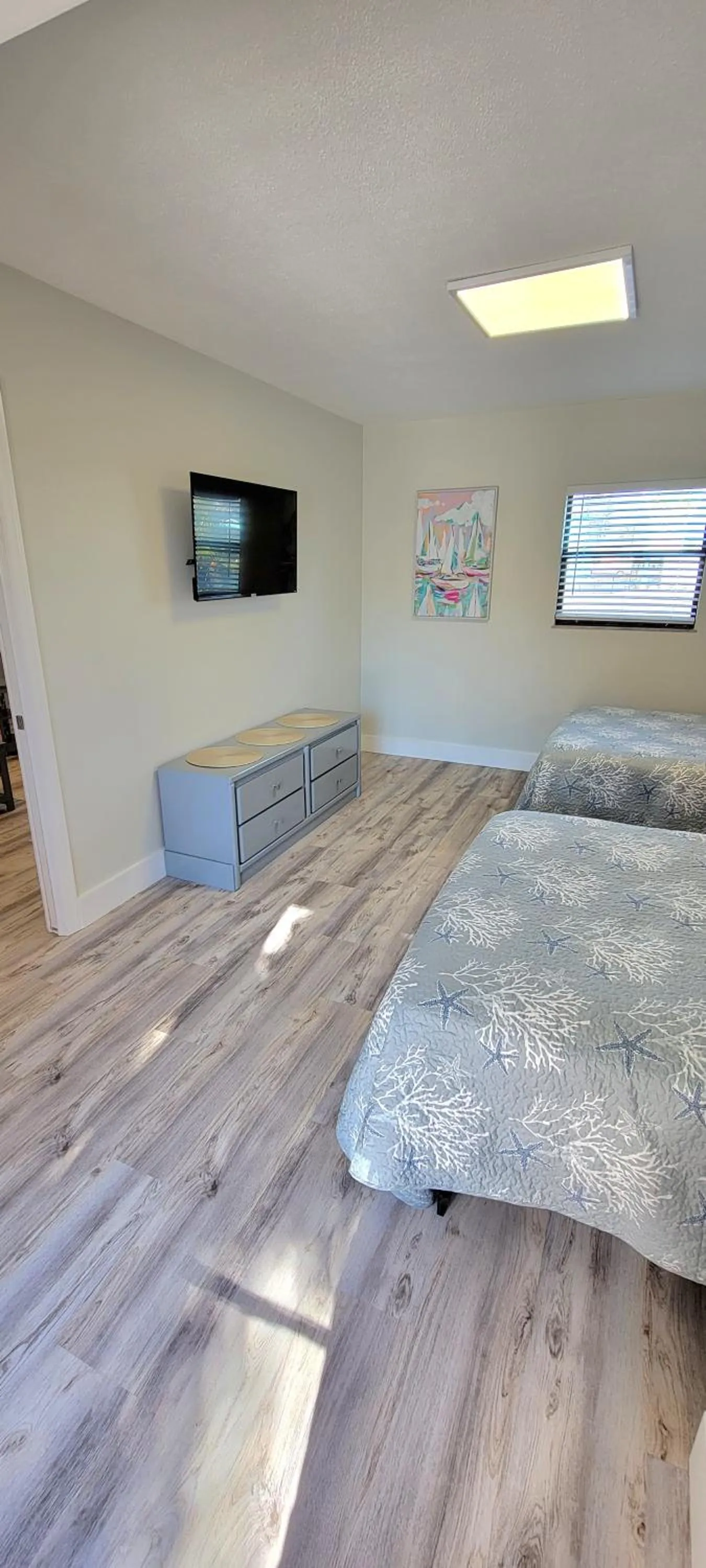 Bed in Satellite Motel