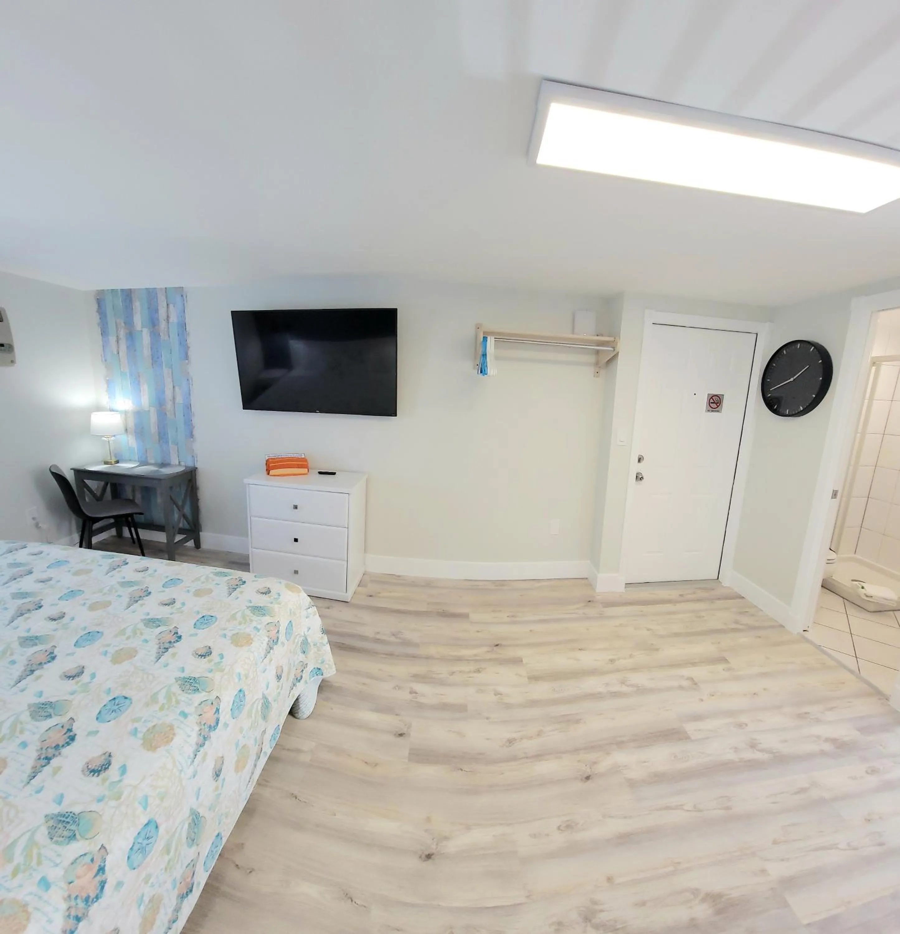 Bed in Satellite Motel