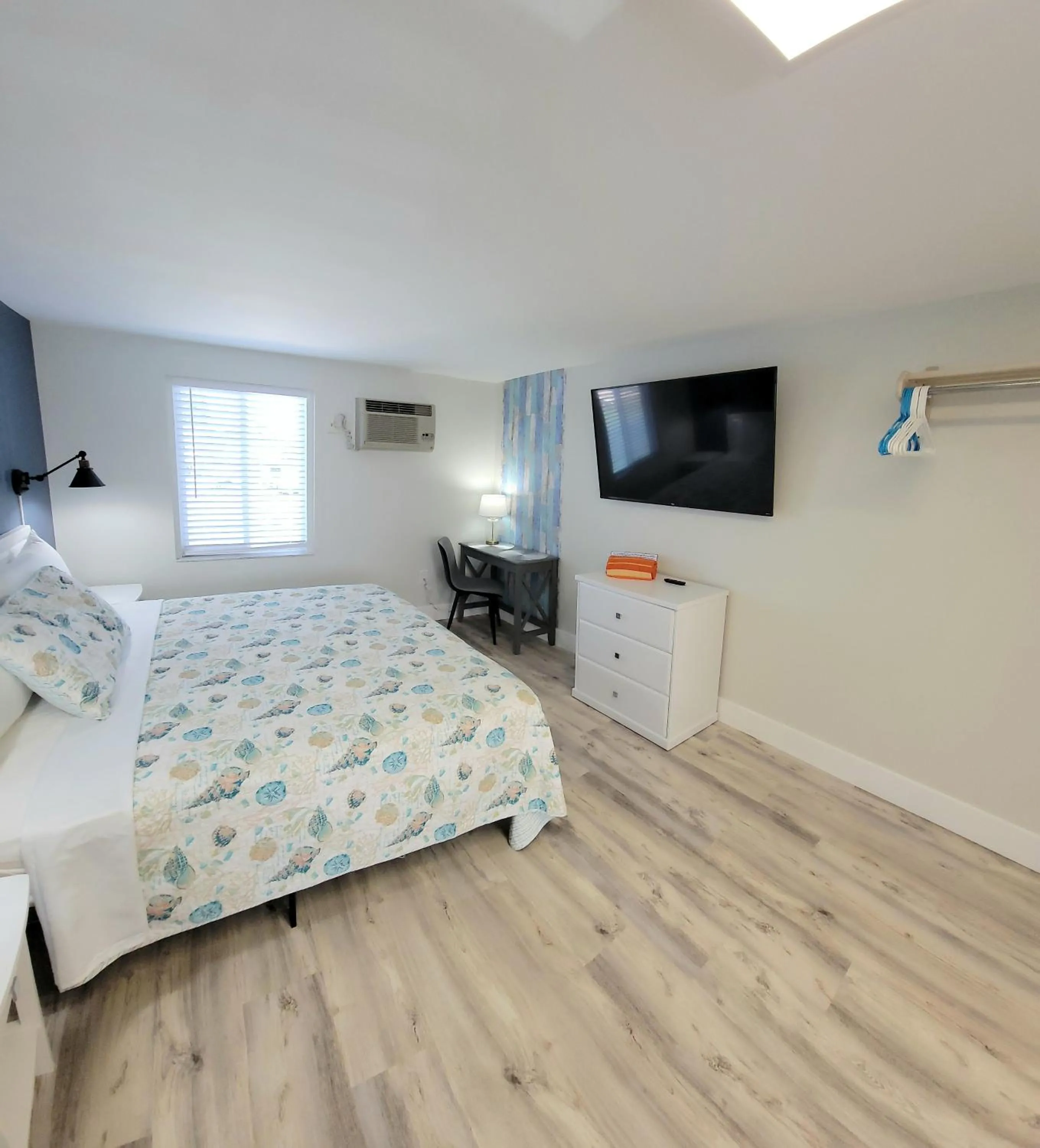 Bed in Satellite Motel