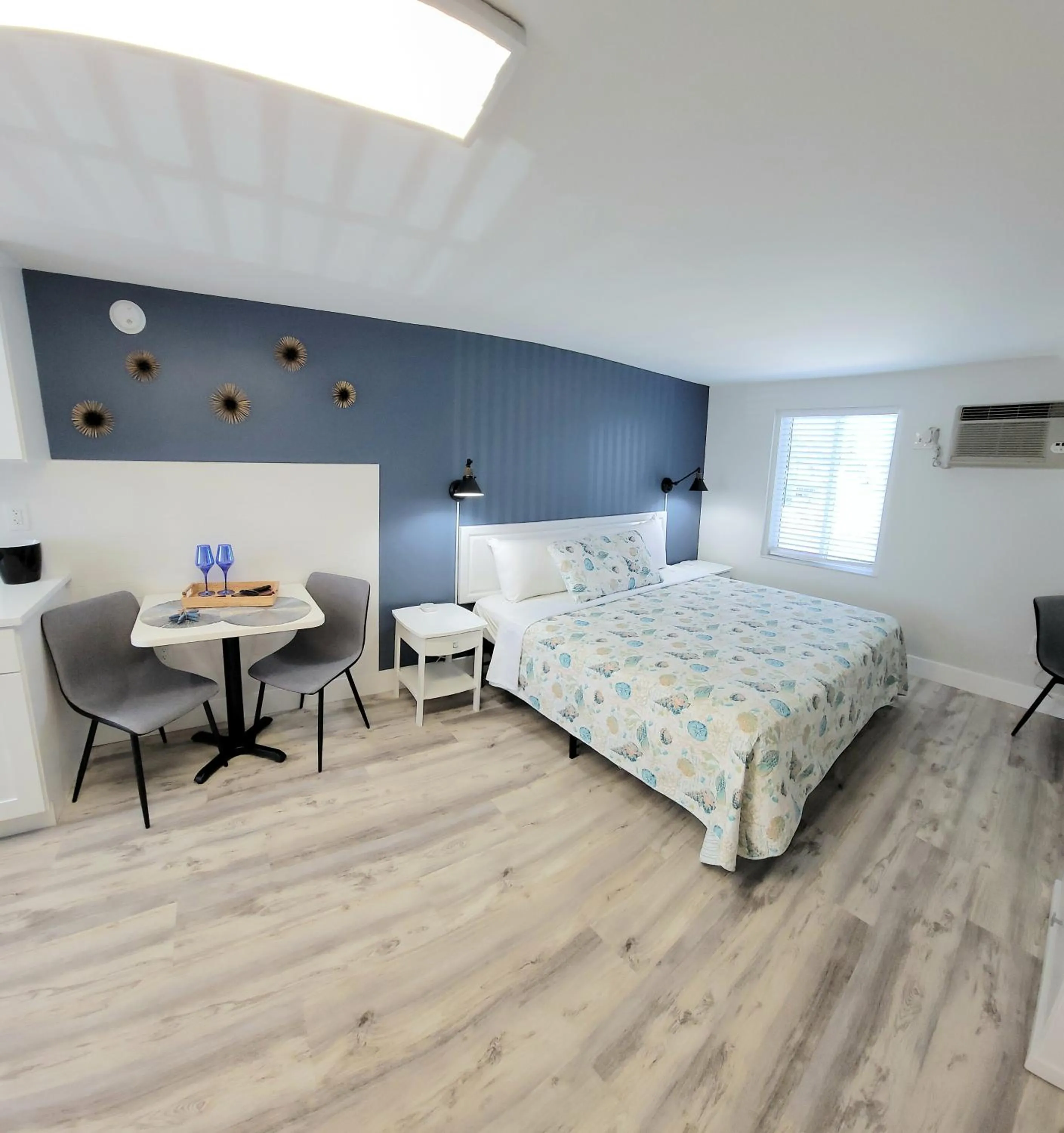Bed in Satellite Motel