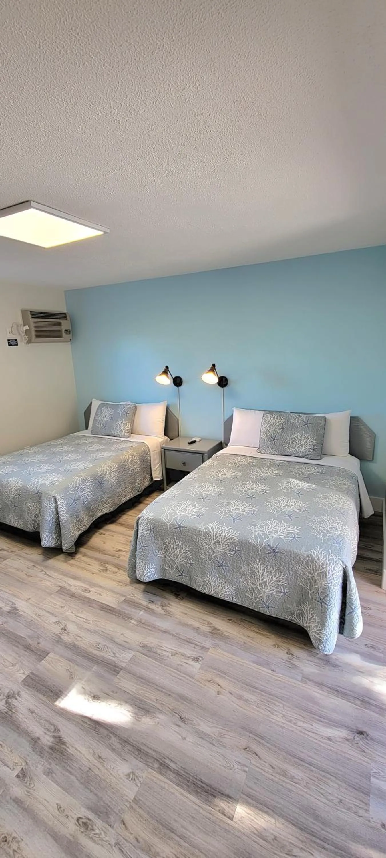 Bed in Satellite Motel