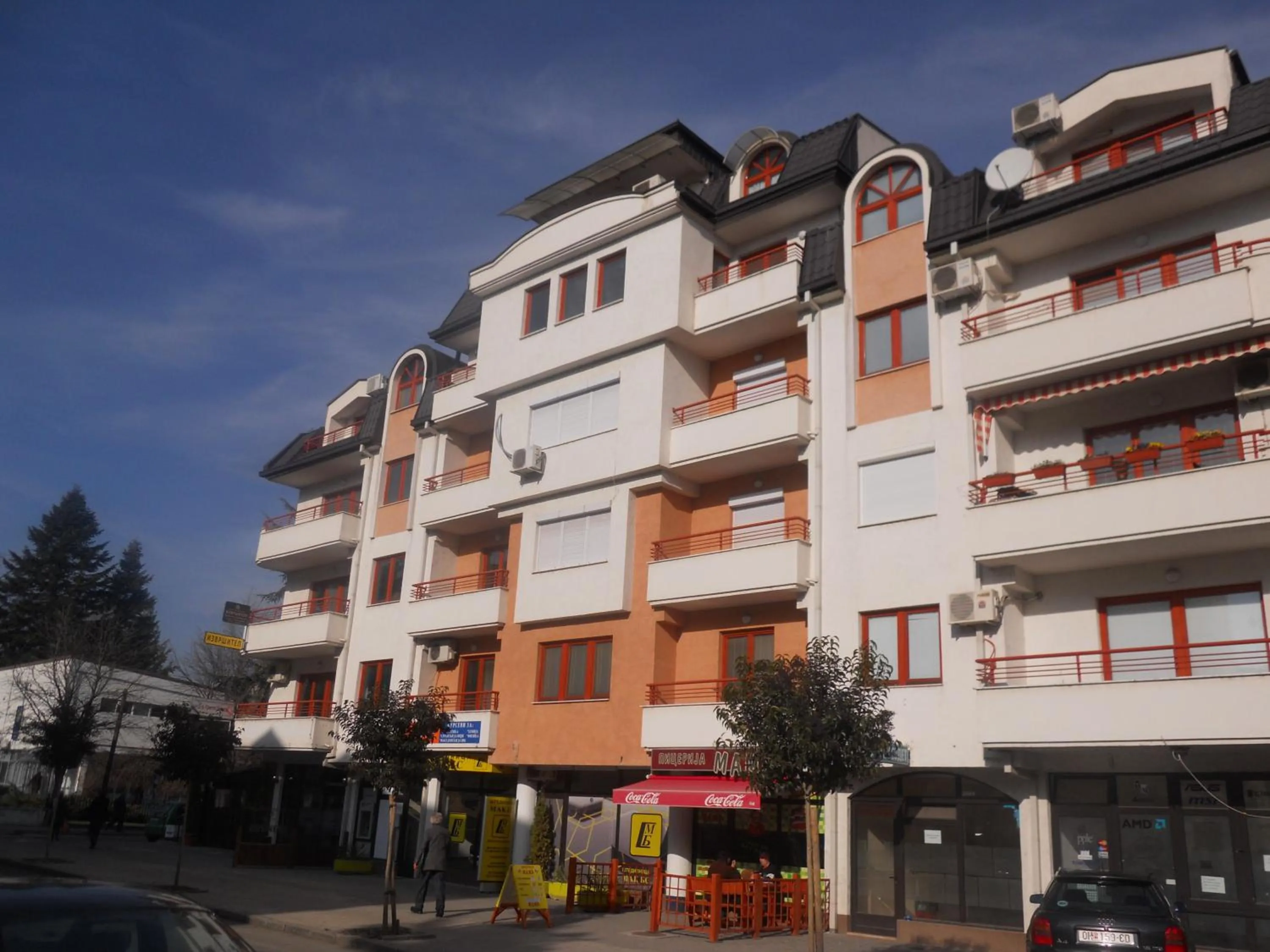 Decorative detail in Nikolic Apartments - Ohrid City Centre