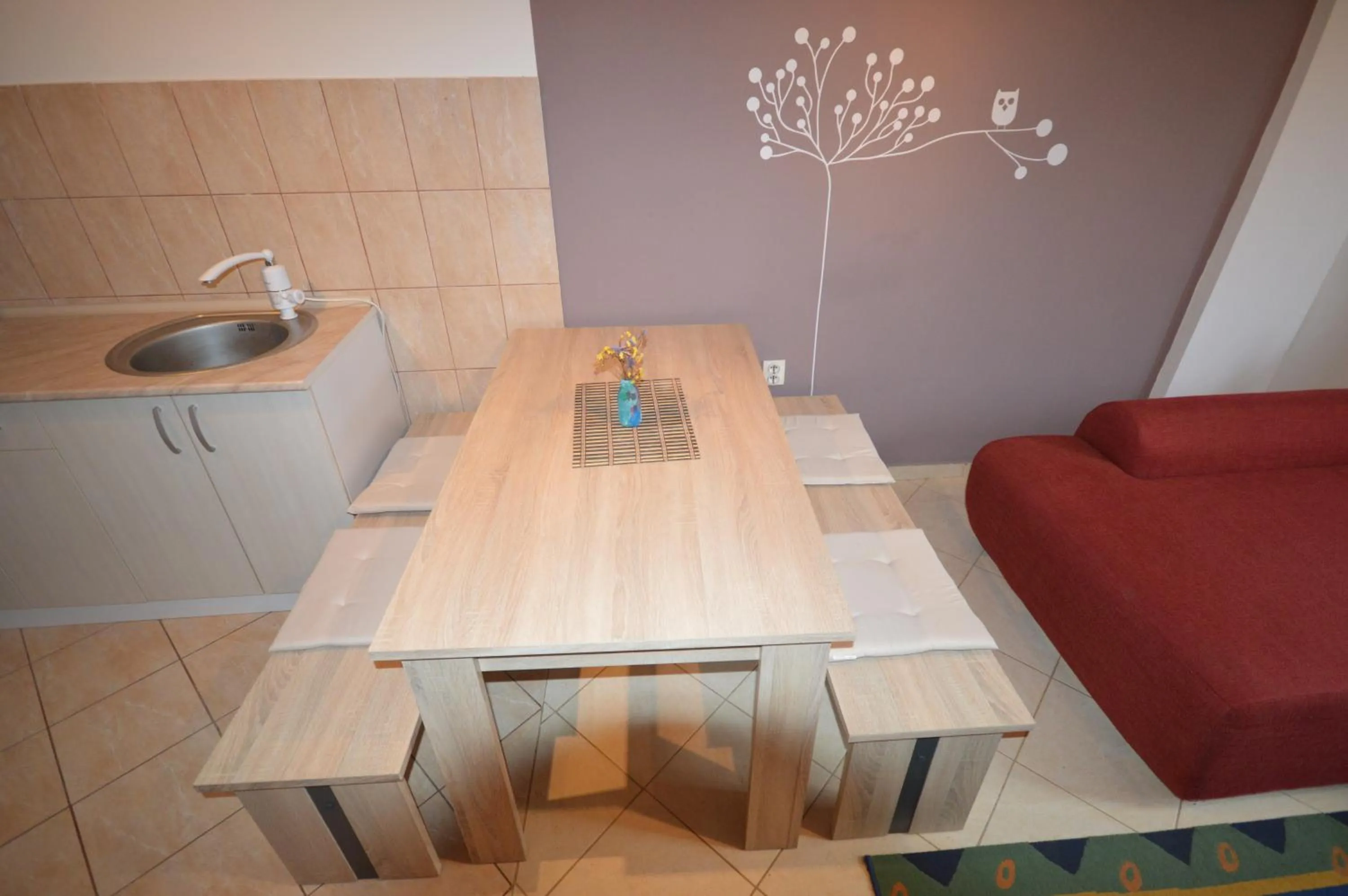 Dining area in Nikolic Apartments - Ohrid City Centre