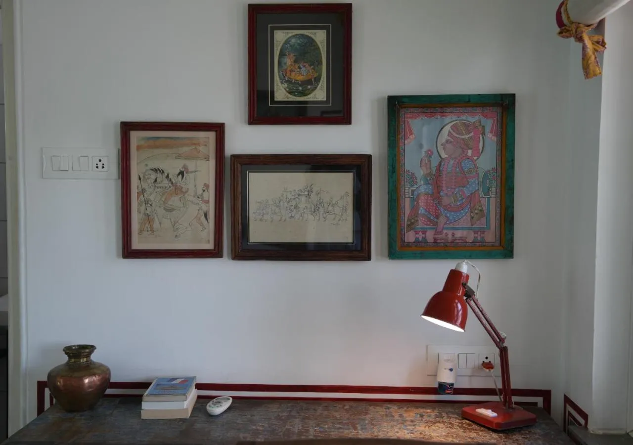 Decorative detail in Little Garden Guest House