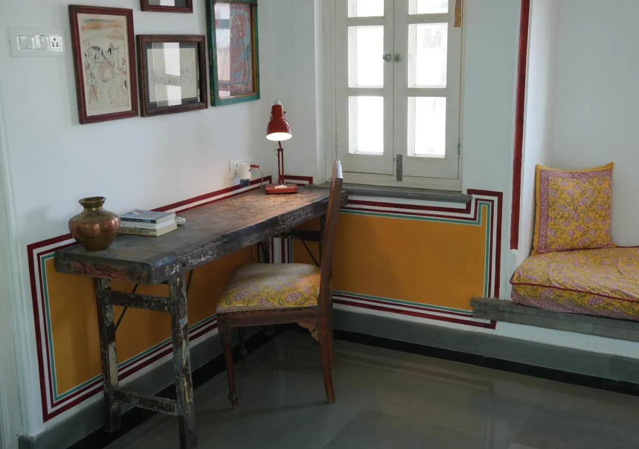 Decorative detail in Little Garden Guest House