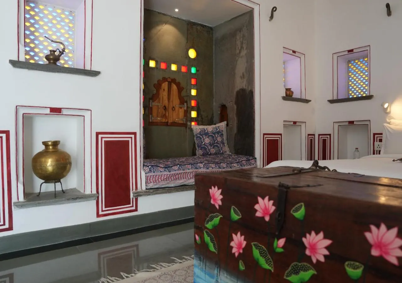 Decorative detail in Little Garden Guest House