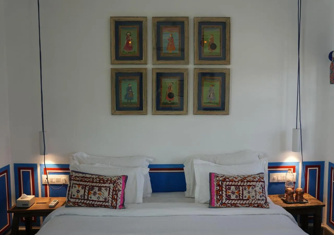 Bed in Little Garden Guest House