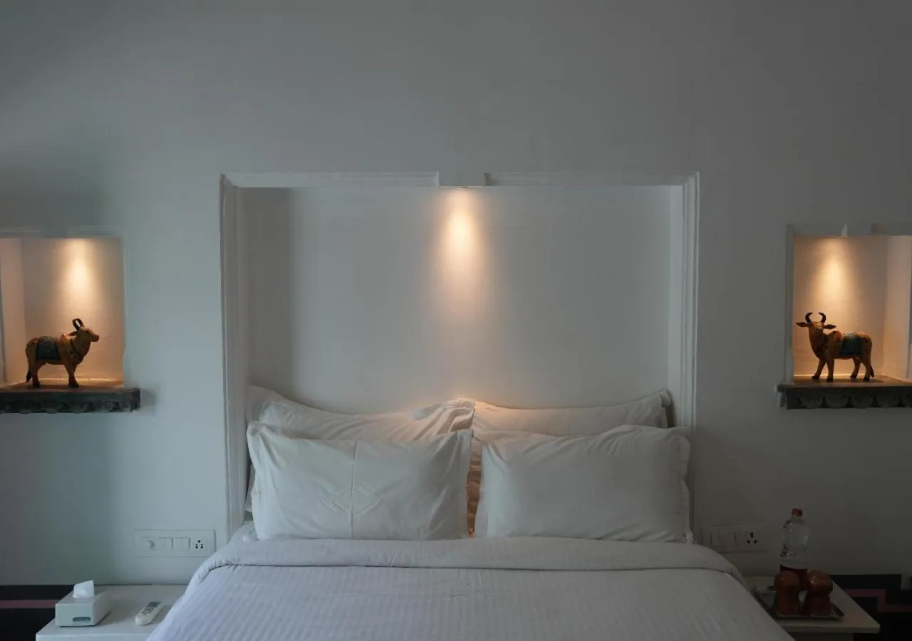 Bedroom, Bed in Little Garden Guest House