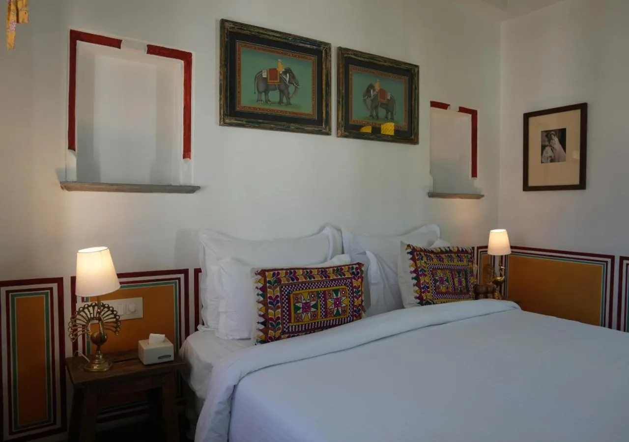 Bed in Little Garden Guest House