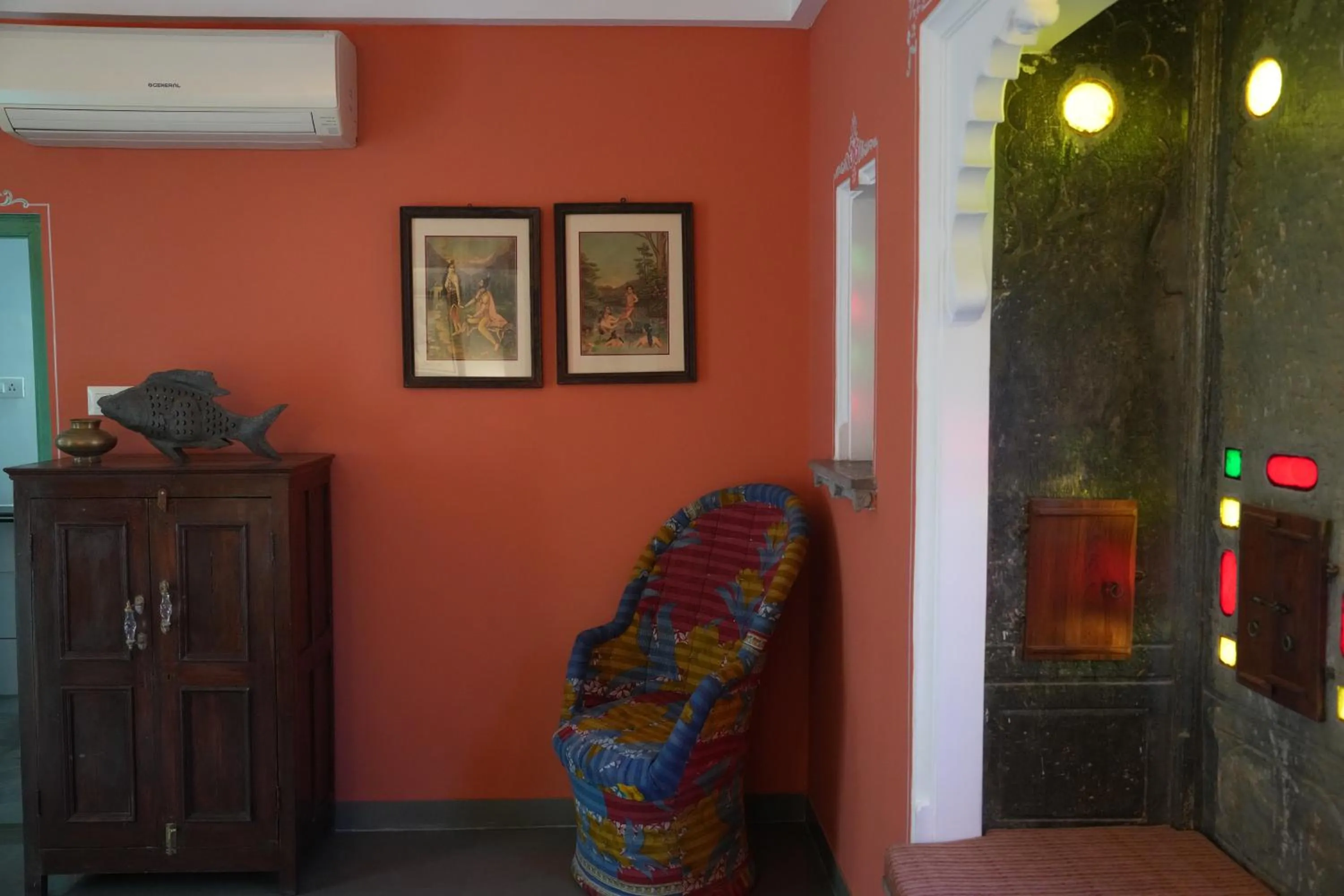 Seating area in Little Garden Guest House