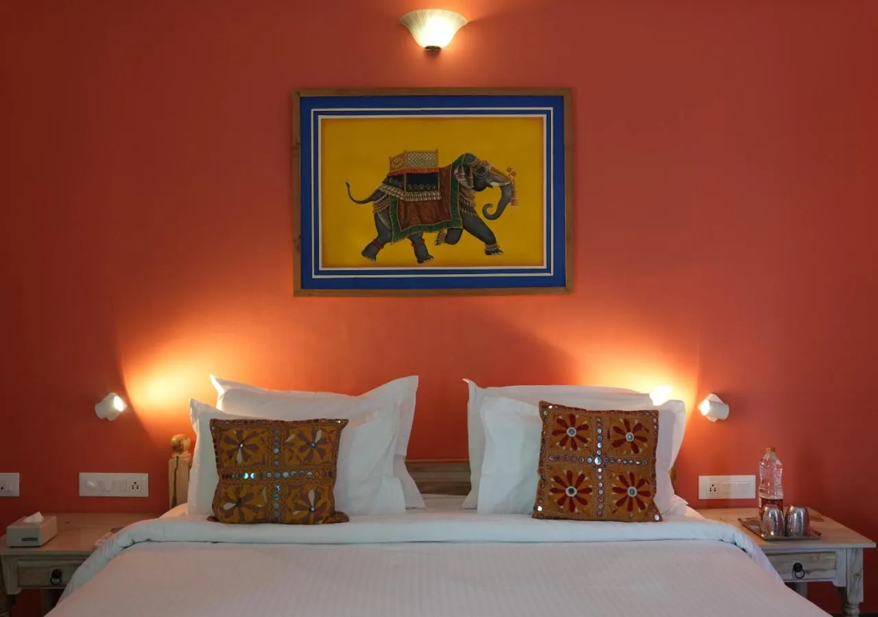 Bed in Little Garden Guest House