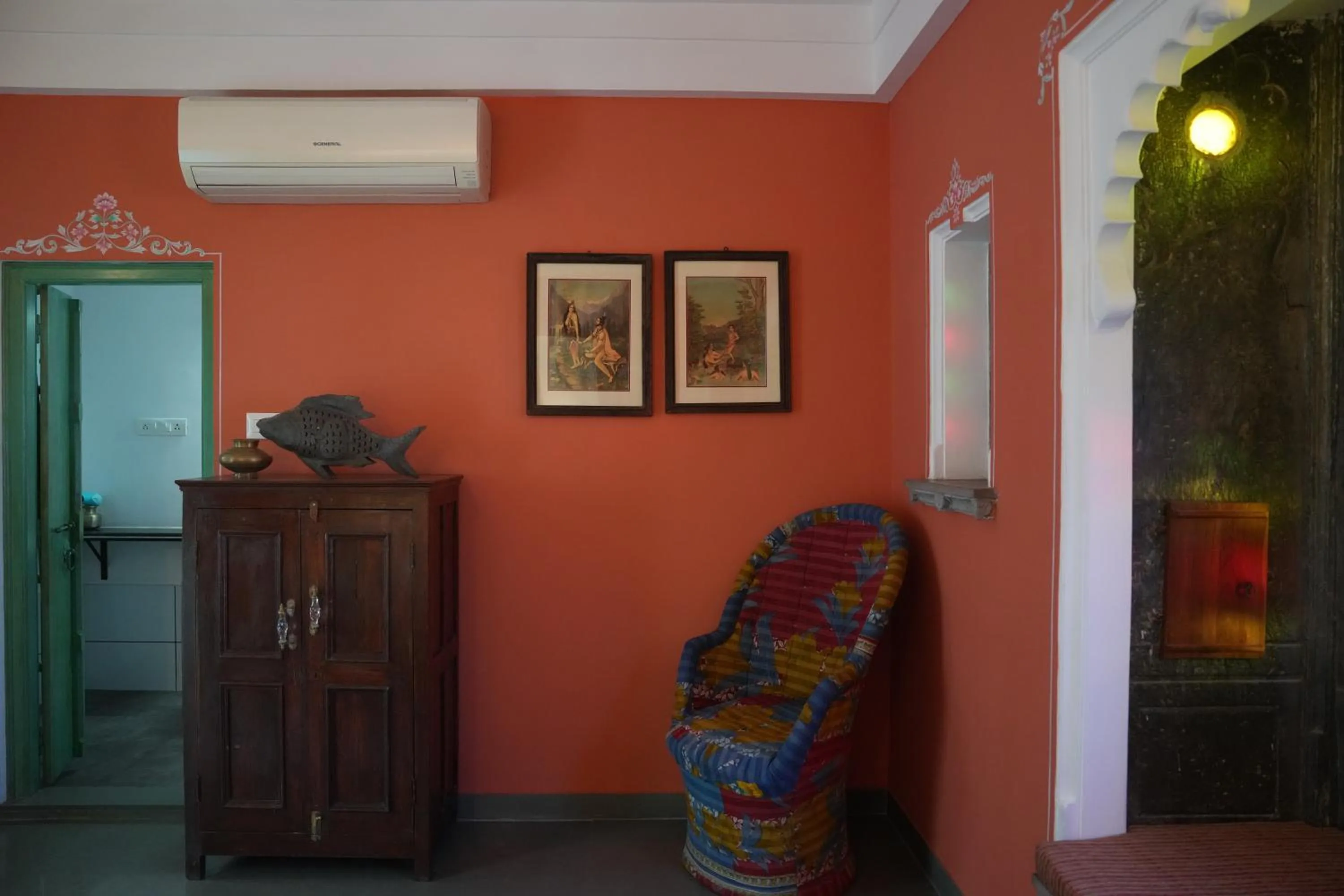Seating area in Little Garden Guest House