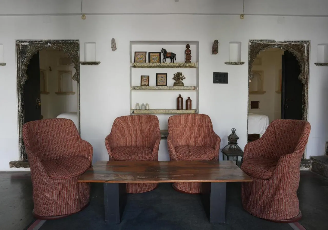 Living room in Little Garden Guest House