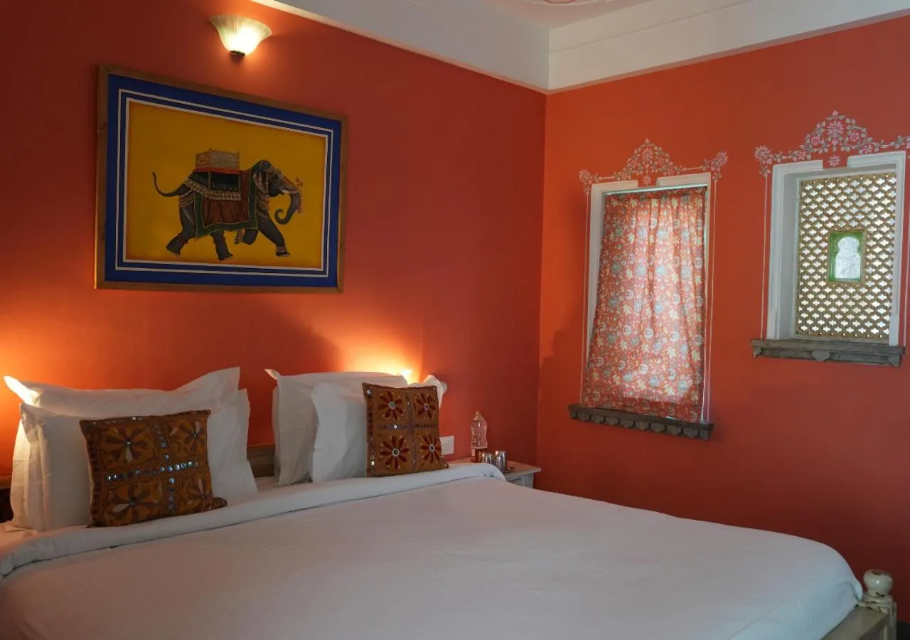 Bed in Little Garden Guest House