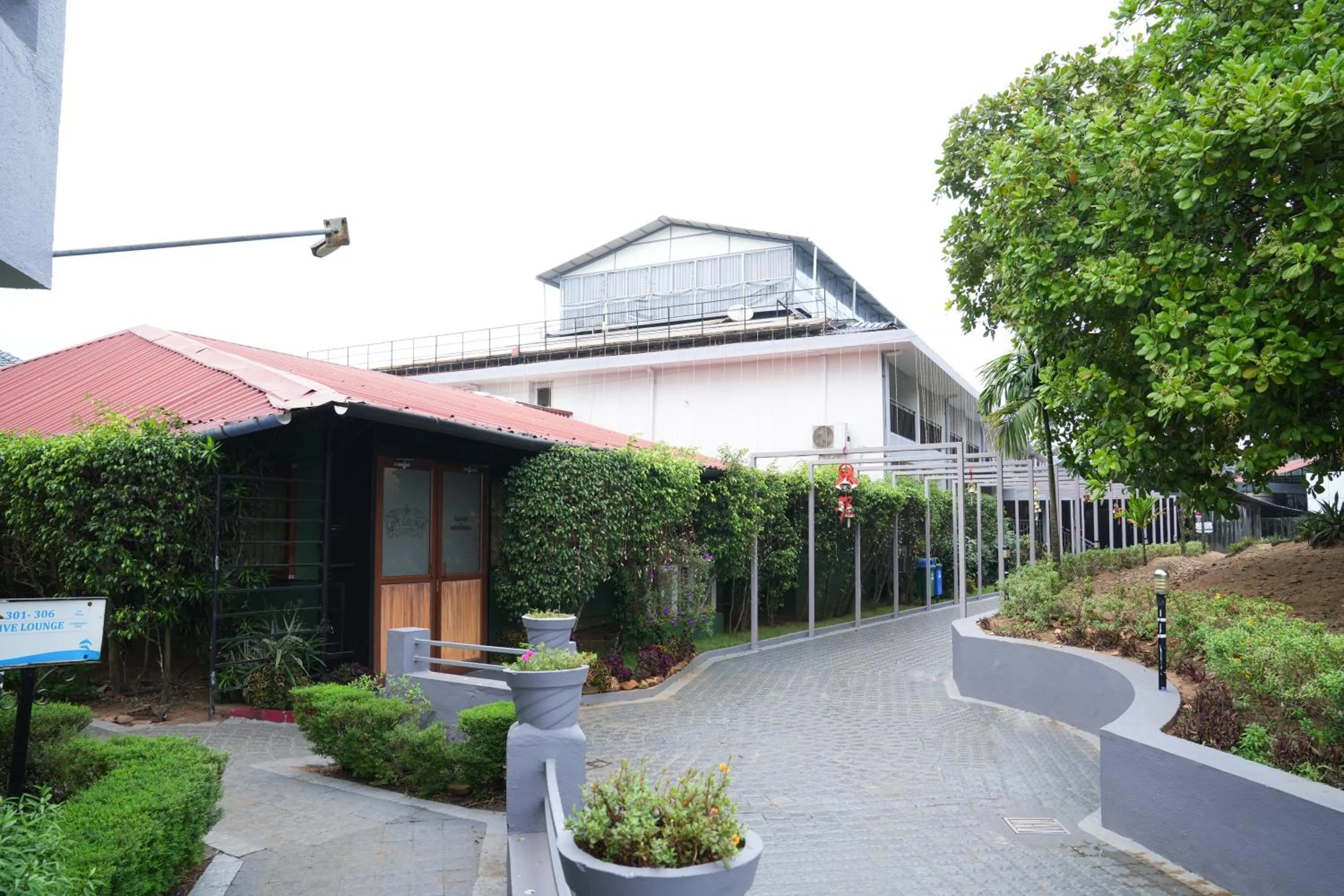 Facade/entrance in Regenta Baywatch Resort, Goa