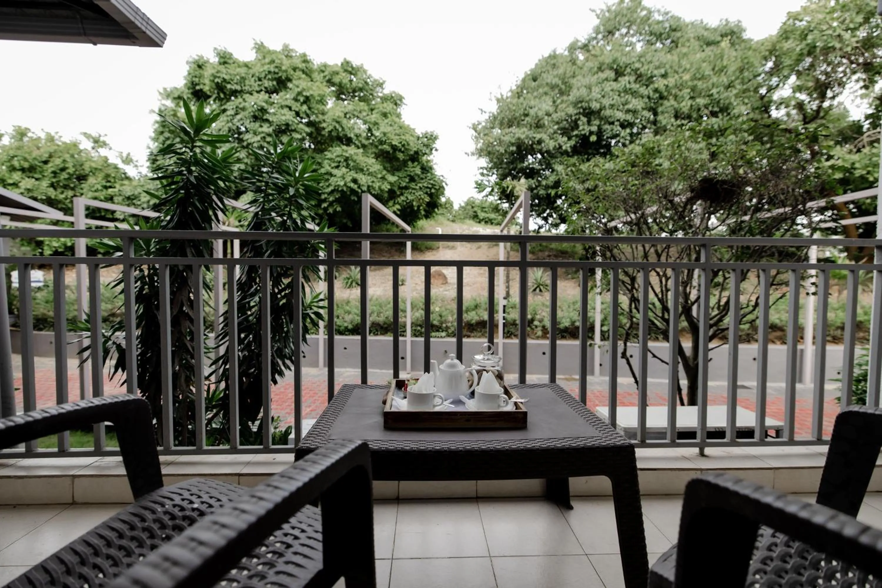 Balcony/Terrace in Regenta Baywatch Resort, Goa