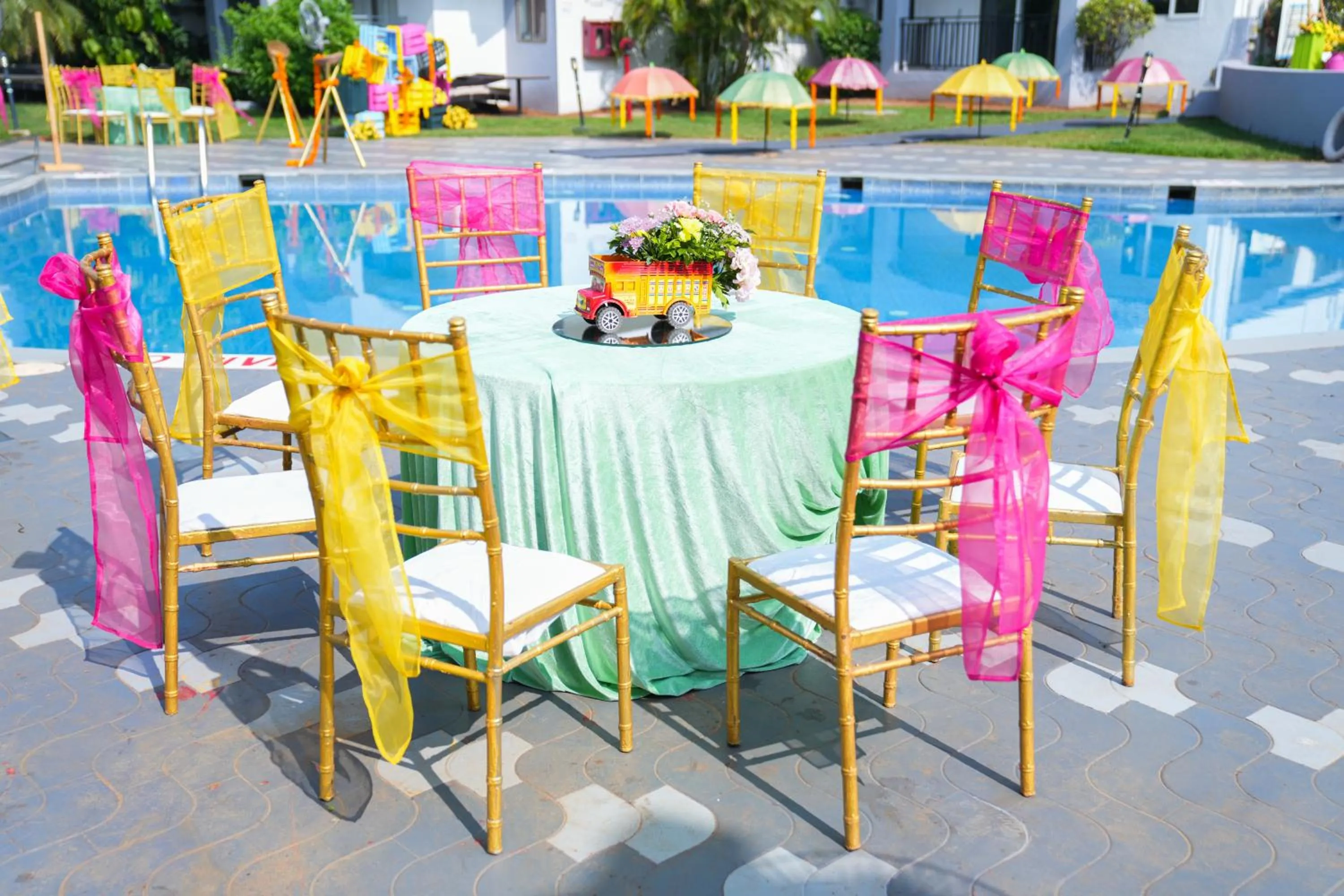 Decorative detail in Regenta Baywatch Resort, Goa