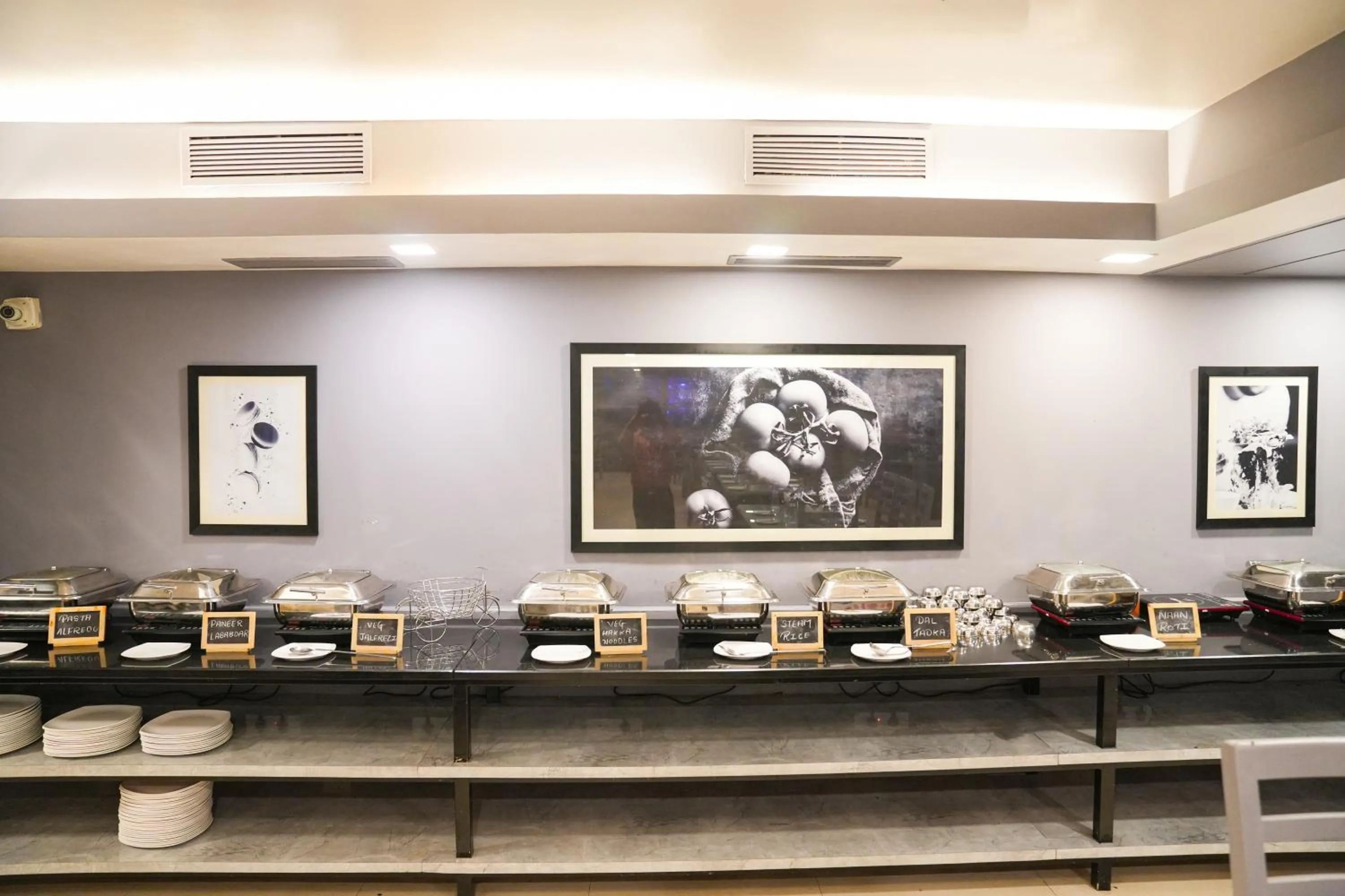 Buffet breakfast in Regenta Baywatch Resort, Goa