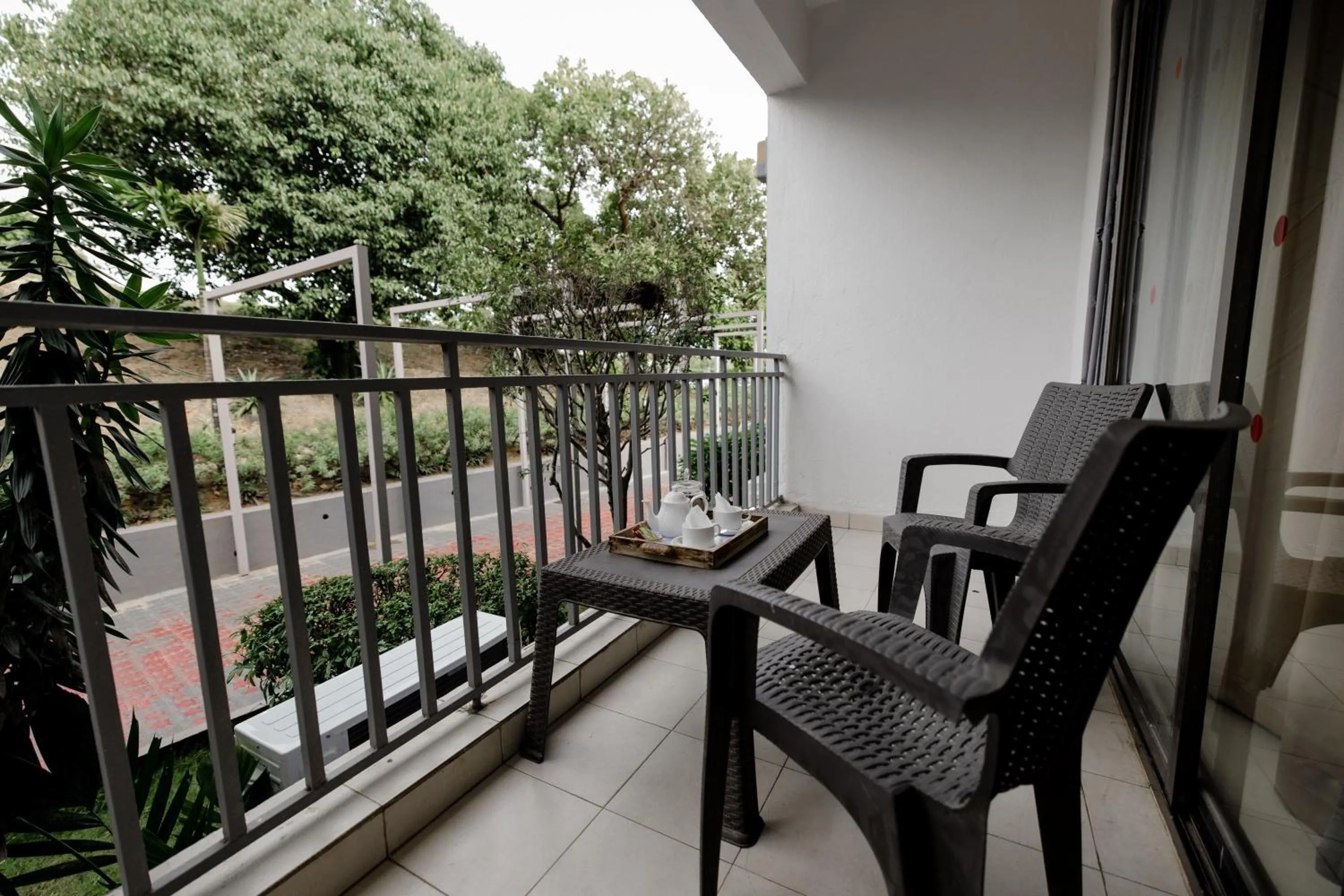 Balcony/Terrace in Regenta Baywatch Resort, Goa