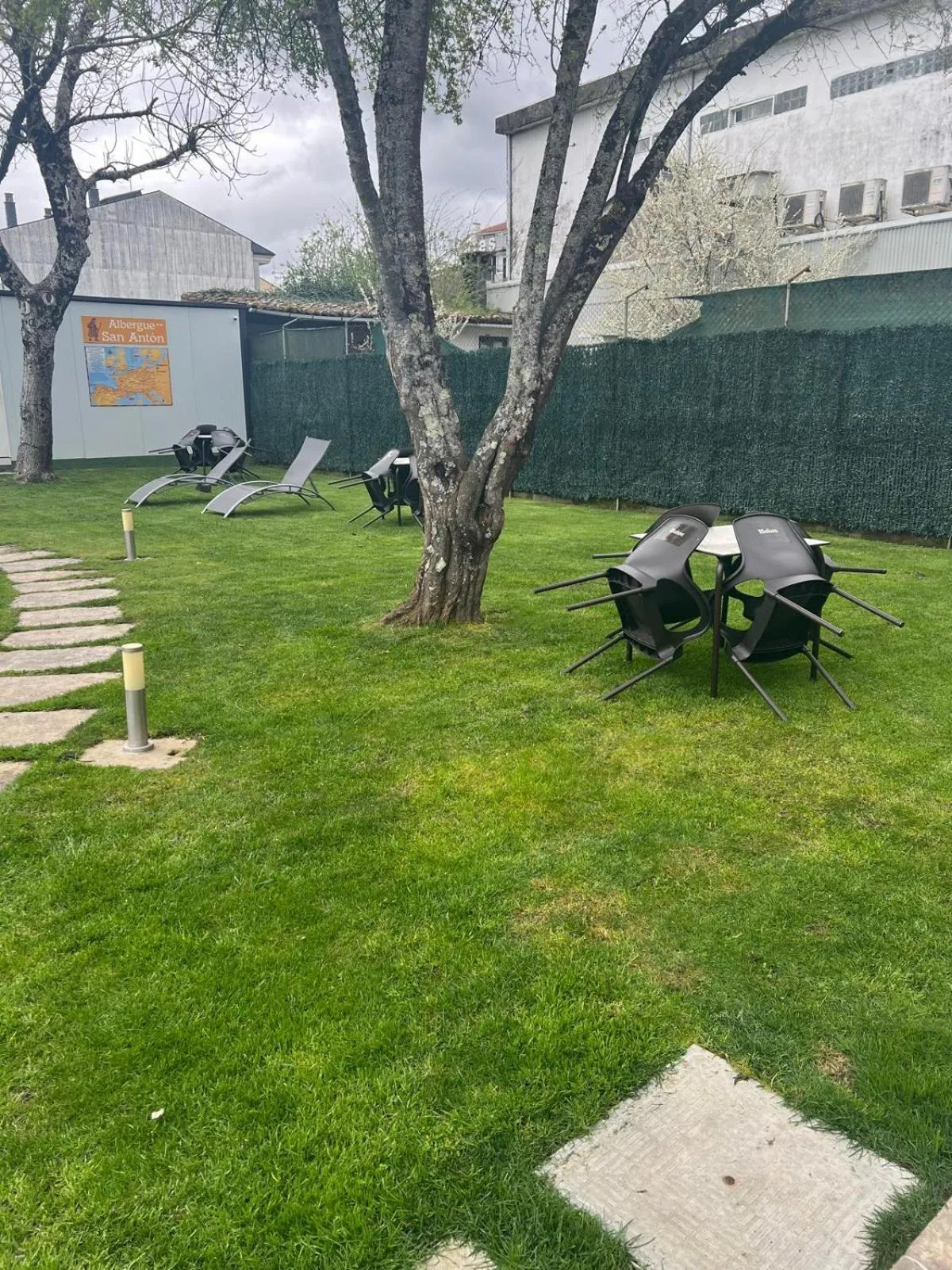 Garden in Albergue San Anton