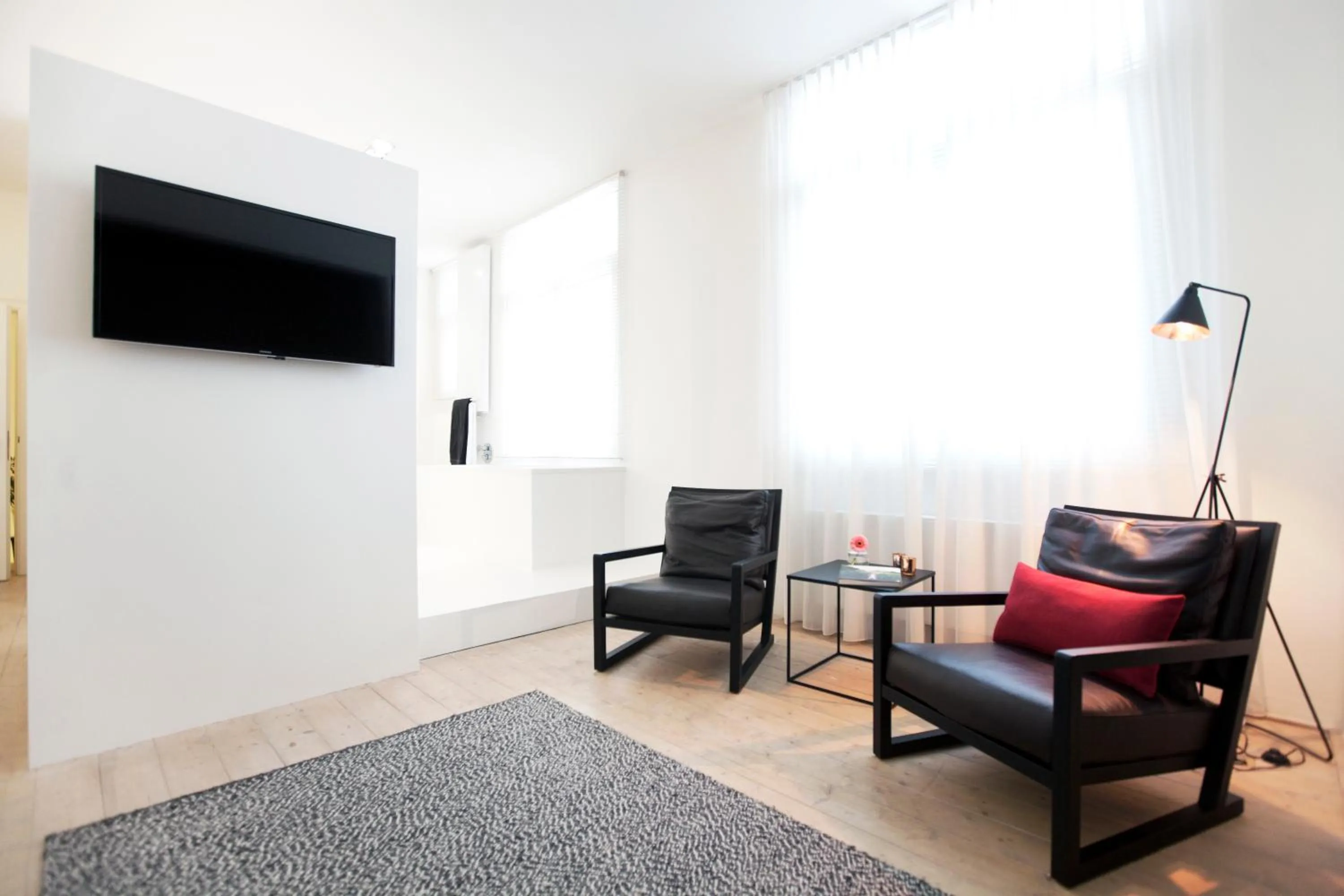 Living room in Maison Nationale City Flats & Suites