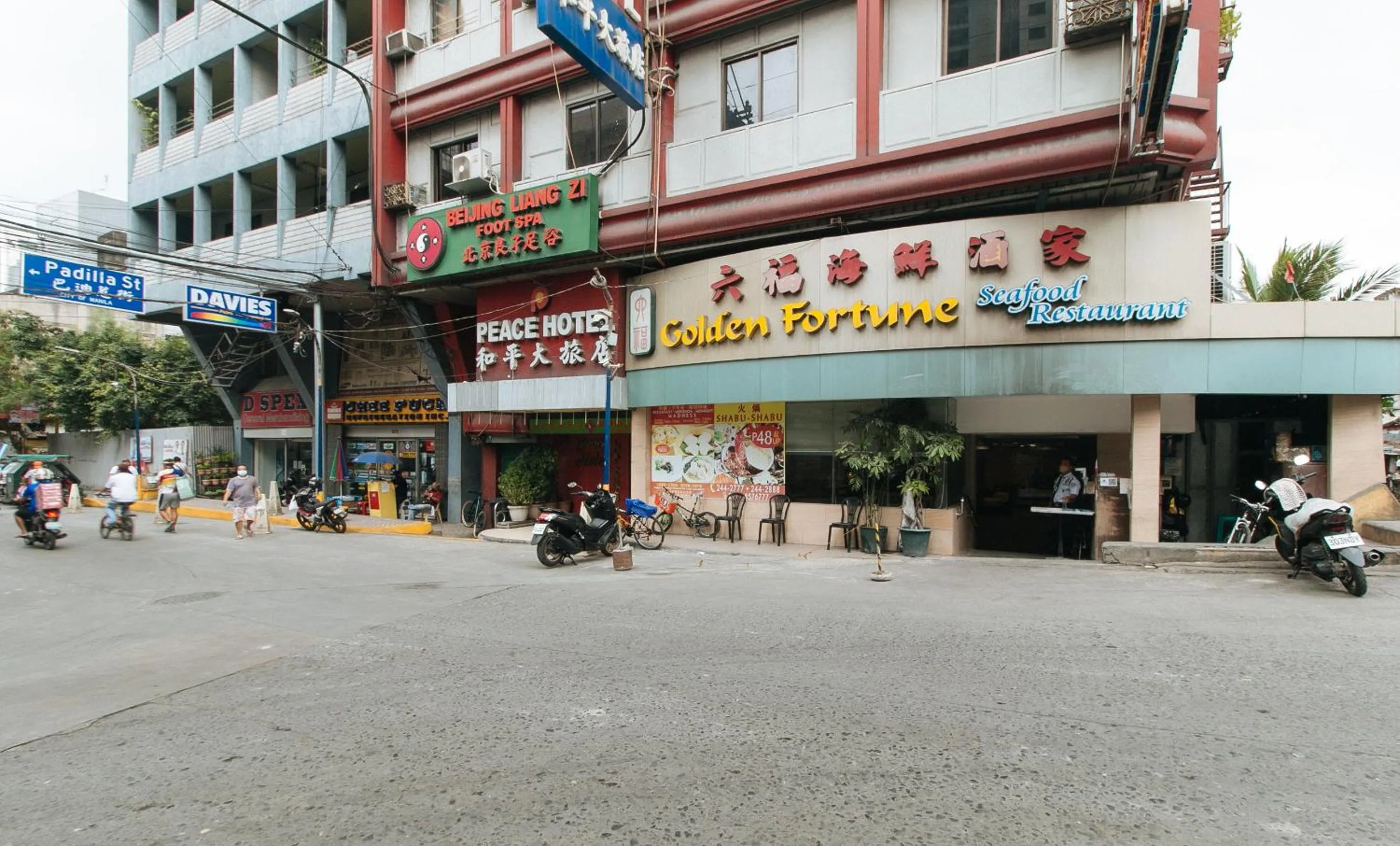 Property logo or sign in Peace Hotel by RedDoorz