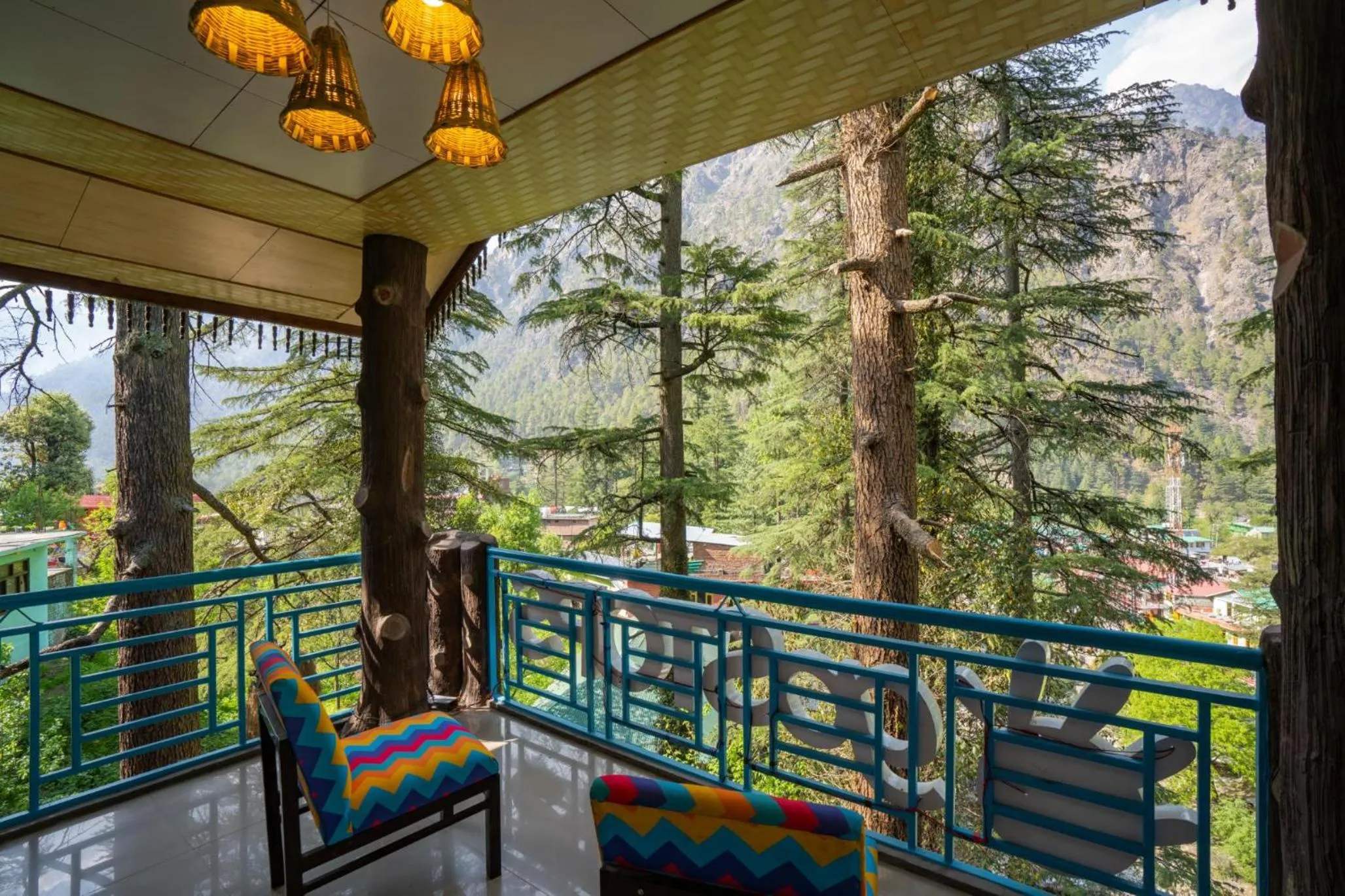 View (from property/room) in goSTOPS Kasol