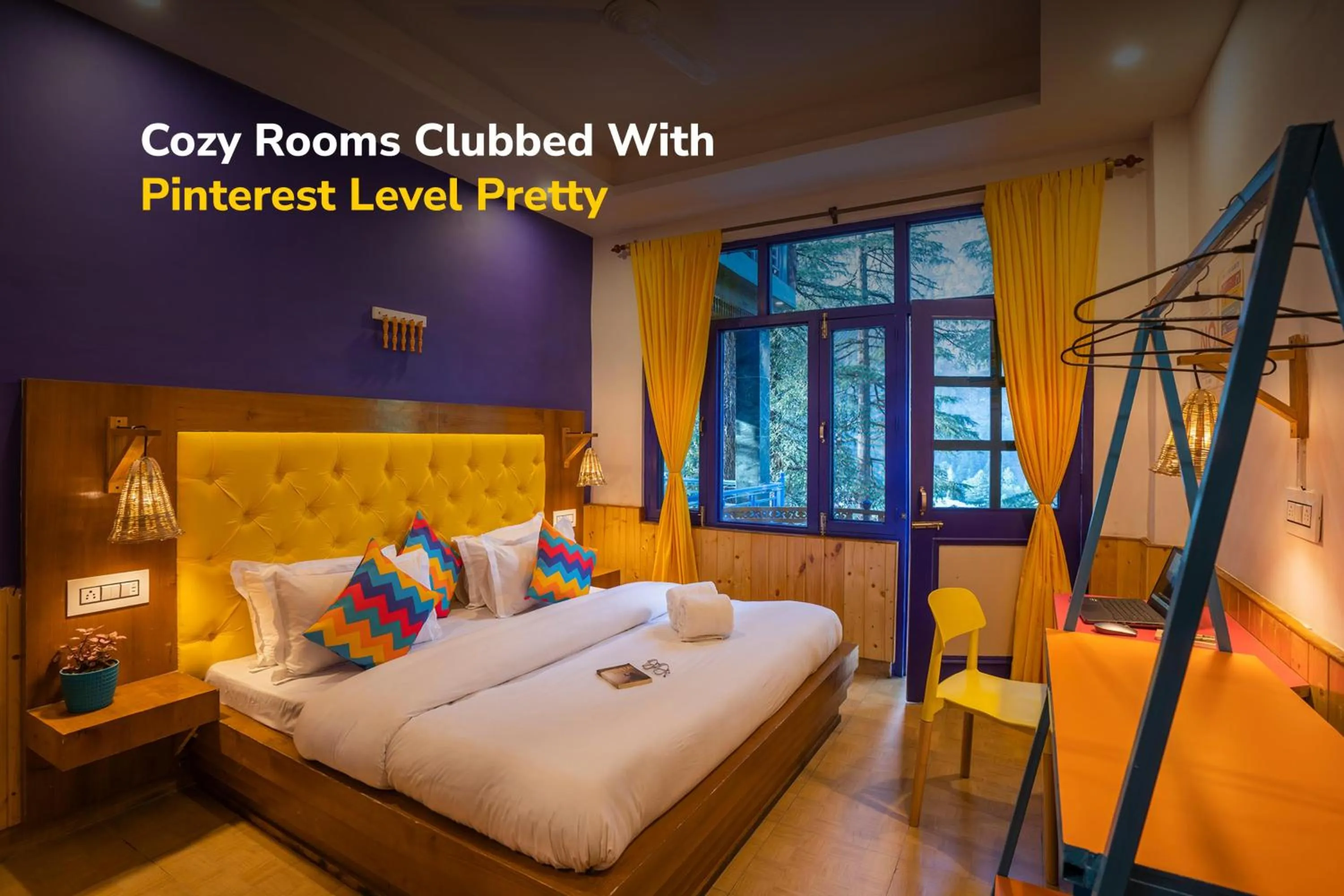 Bed in goSTOPS Kasol