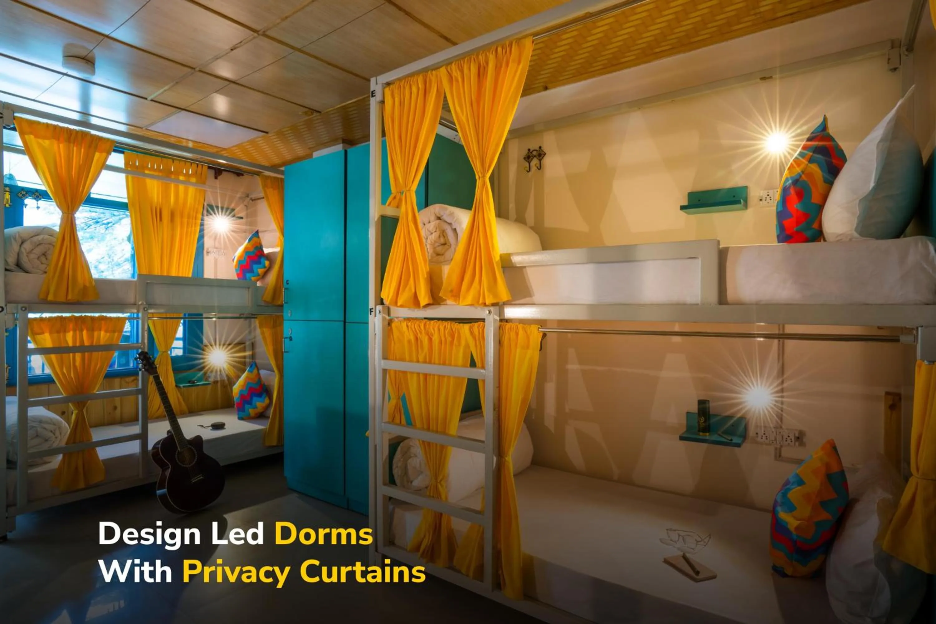 bunk bed in goSTOPS Kasol