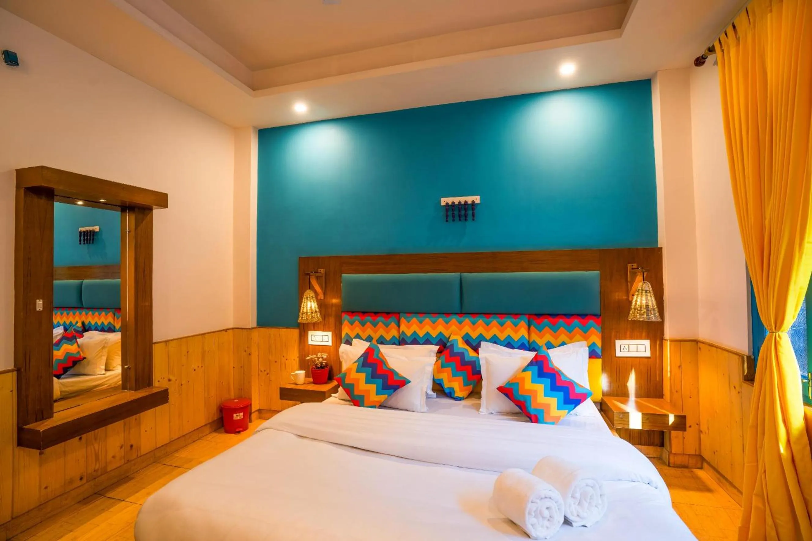 Bed in goSTOPS Kasol