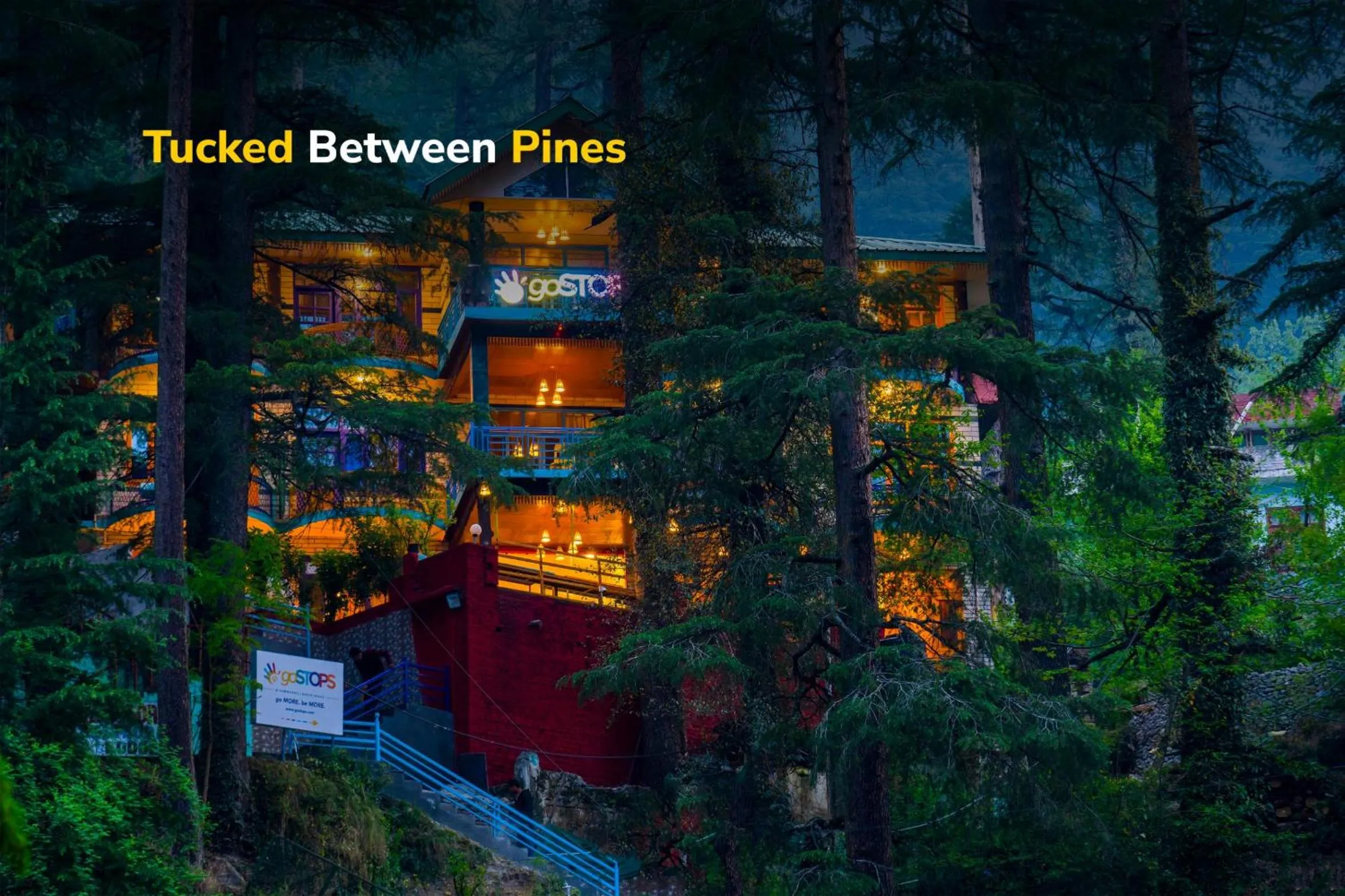 View (from property/room) in goSTOPS Kasol