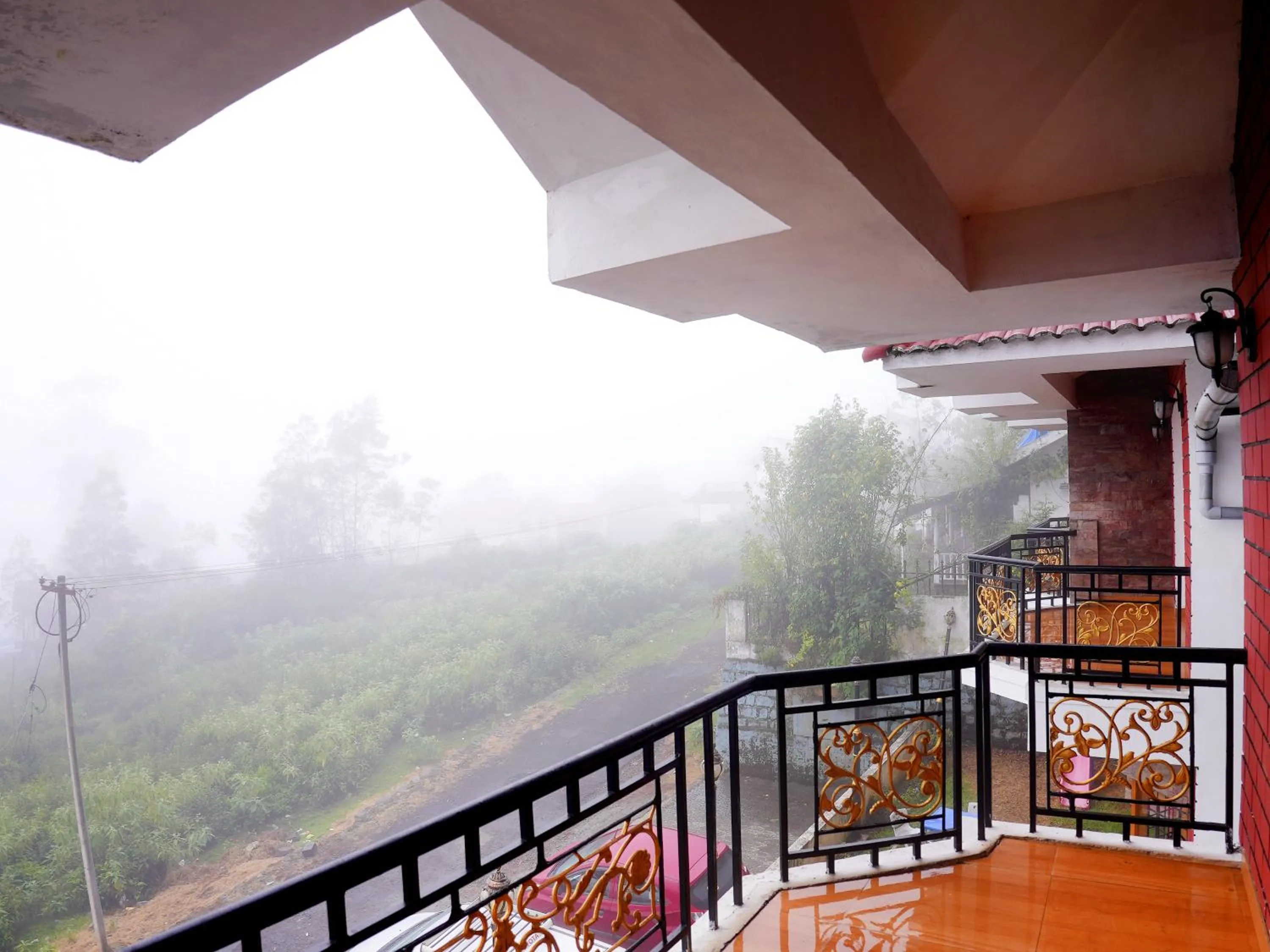 Balcony/Terrace in Vista Suites Doddabetta Ooty By Bestinn Leisure