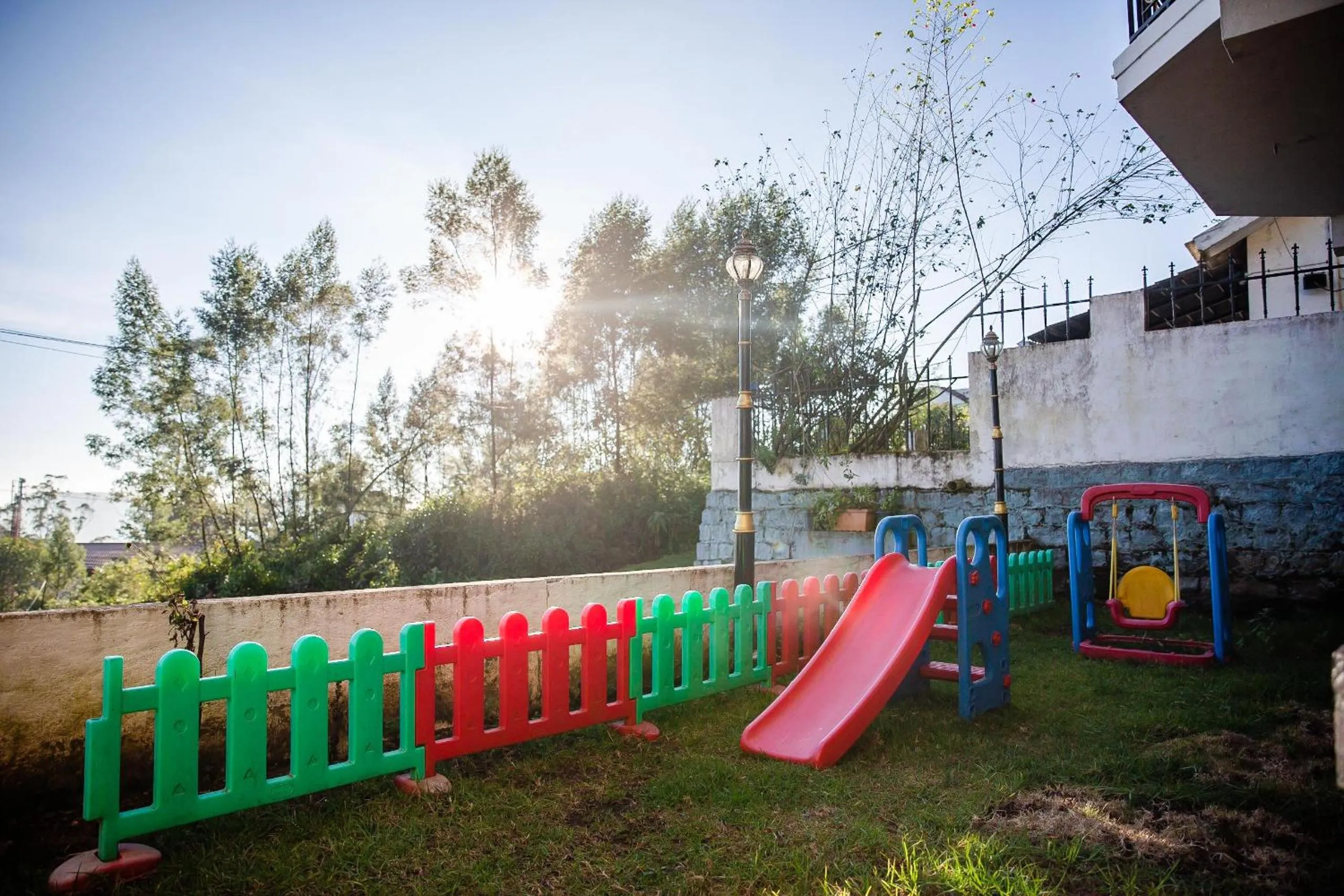 Children play ground in Vista Suites Doddabetta Ooty By Bestinn Leisure