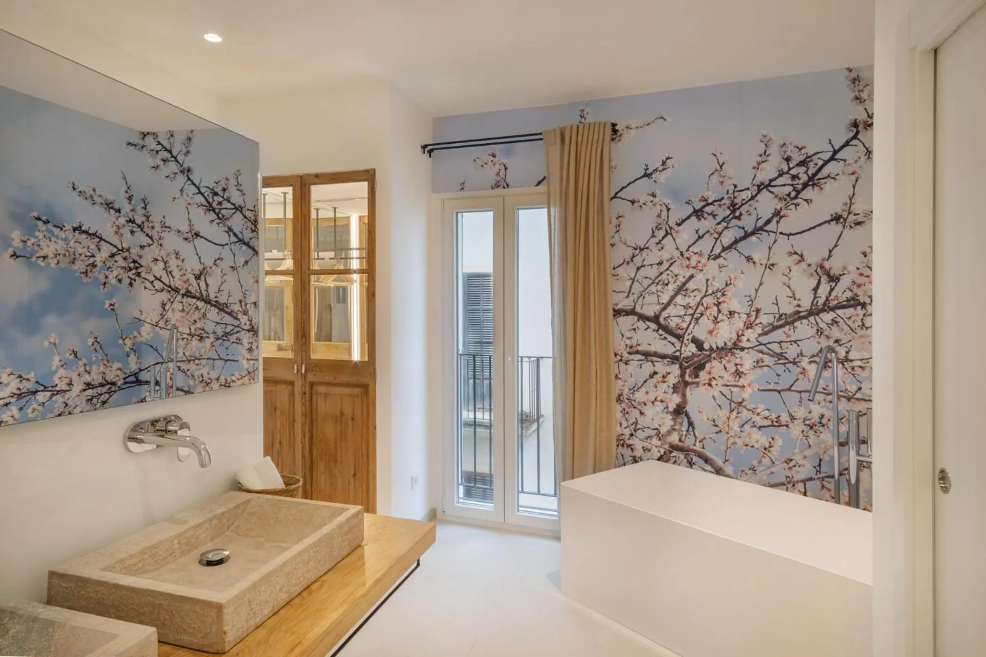 Bathroom in Can Vidal Boutique Rooms