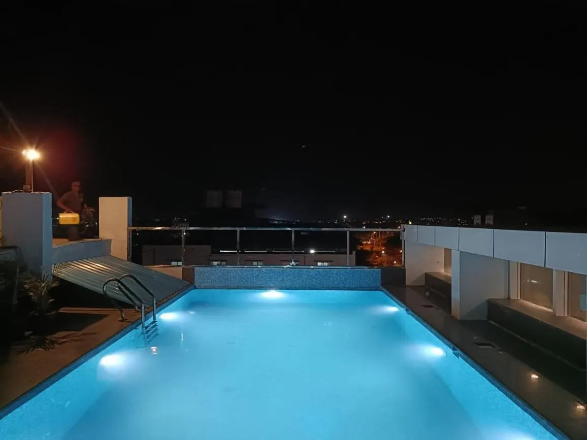 Swimming pool in Mastiff Select Gulbarga Hotel