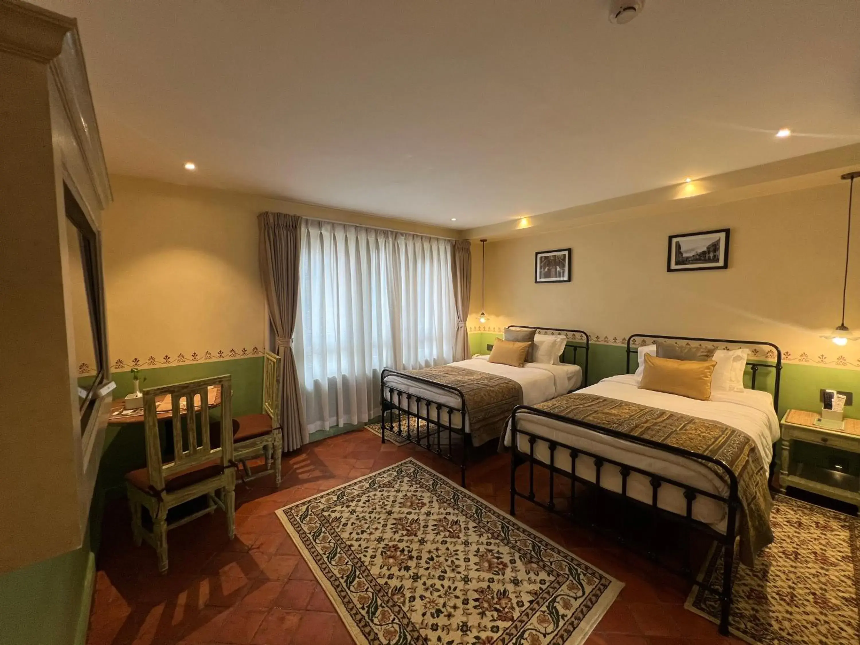 Deluxe Twin Room in Seto Ghar Hotel Deluxe Twin Room in Seto Ghar Hotel